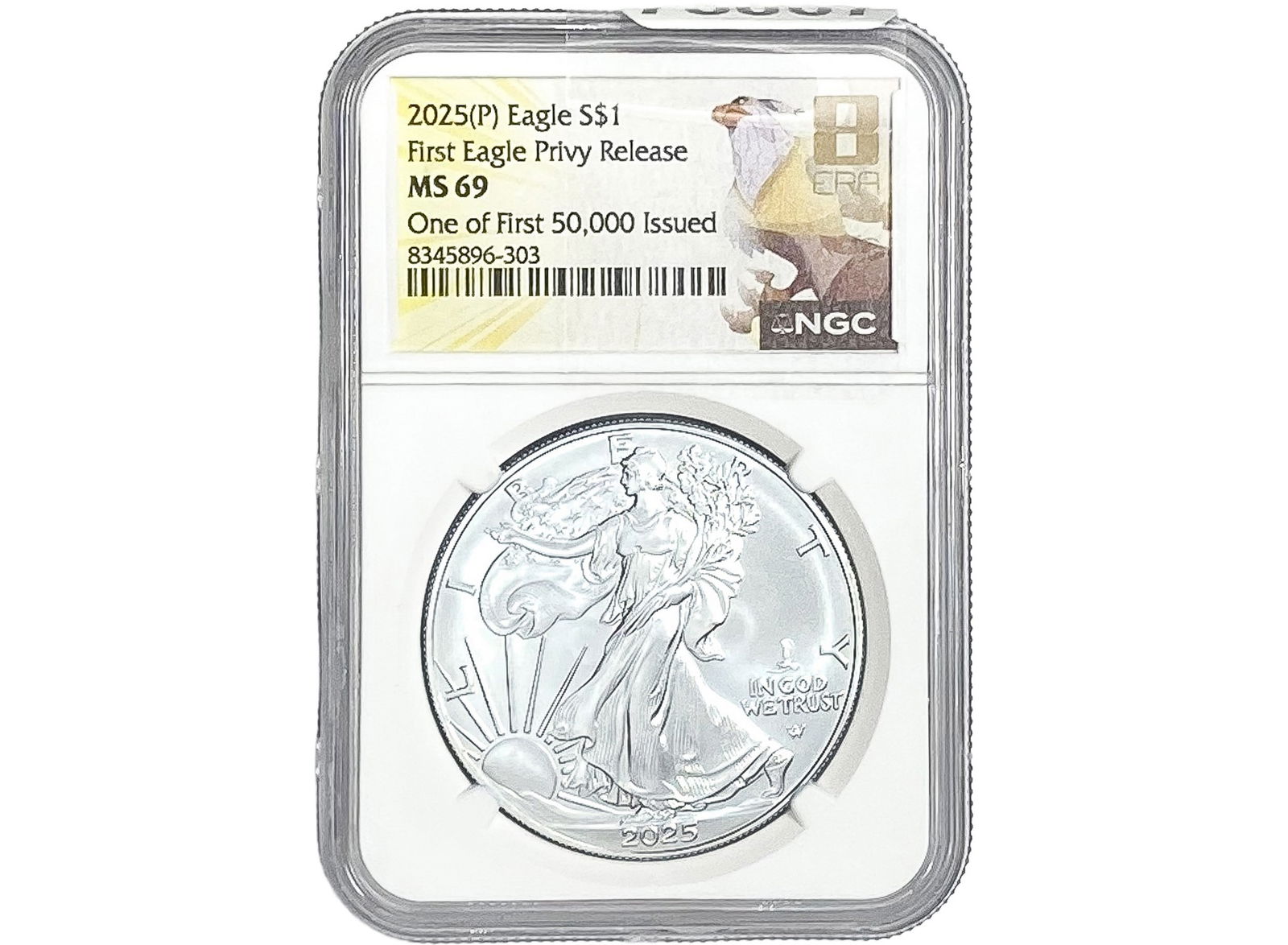 2025-P Silver Eagle NGC MS69 (1 of 2)