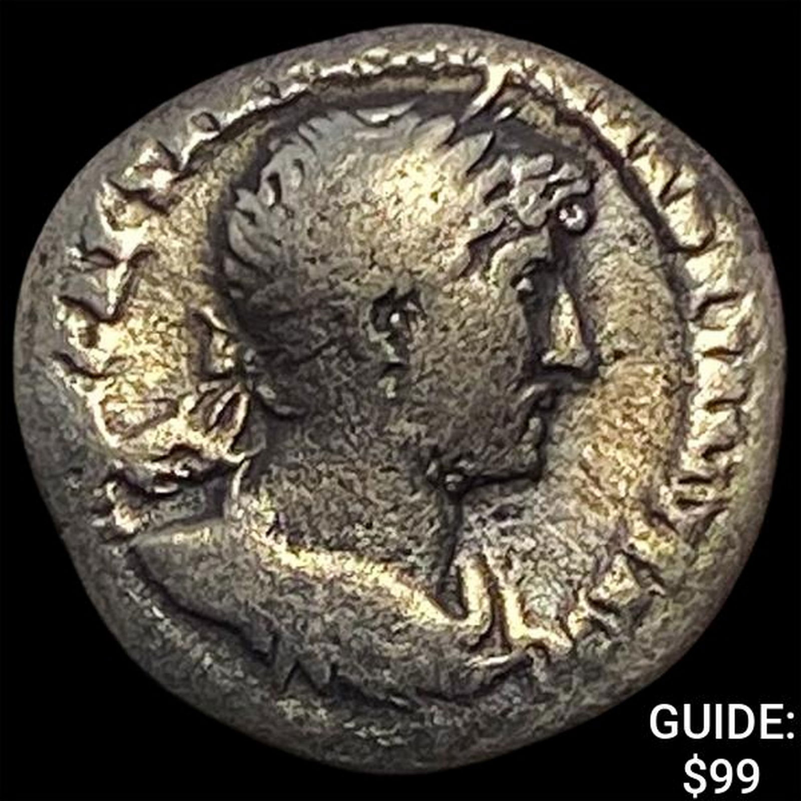 117-138 AD Roman Hadrian Silver Denarius NEARLY UNCIRCULATED (1 of 2)