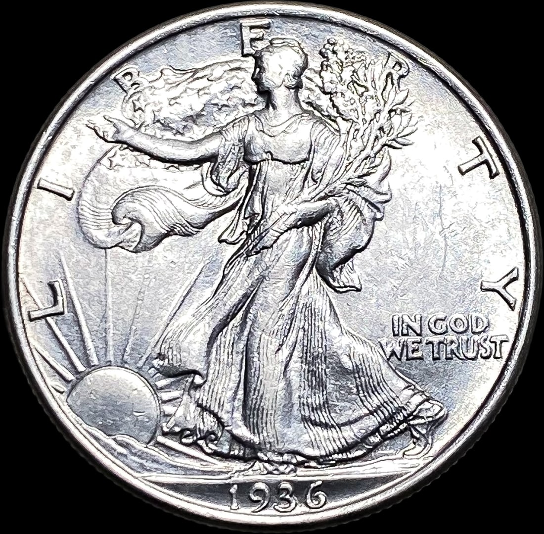 1936 Walking Liberty Half Dollar CHOICE AU (1 of 2)