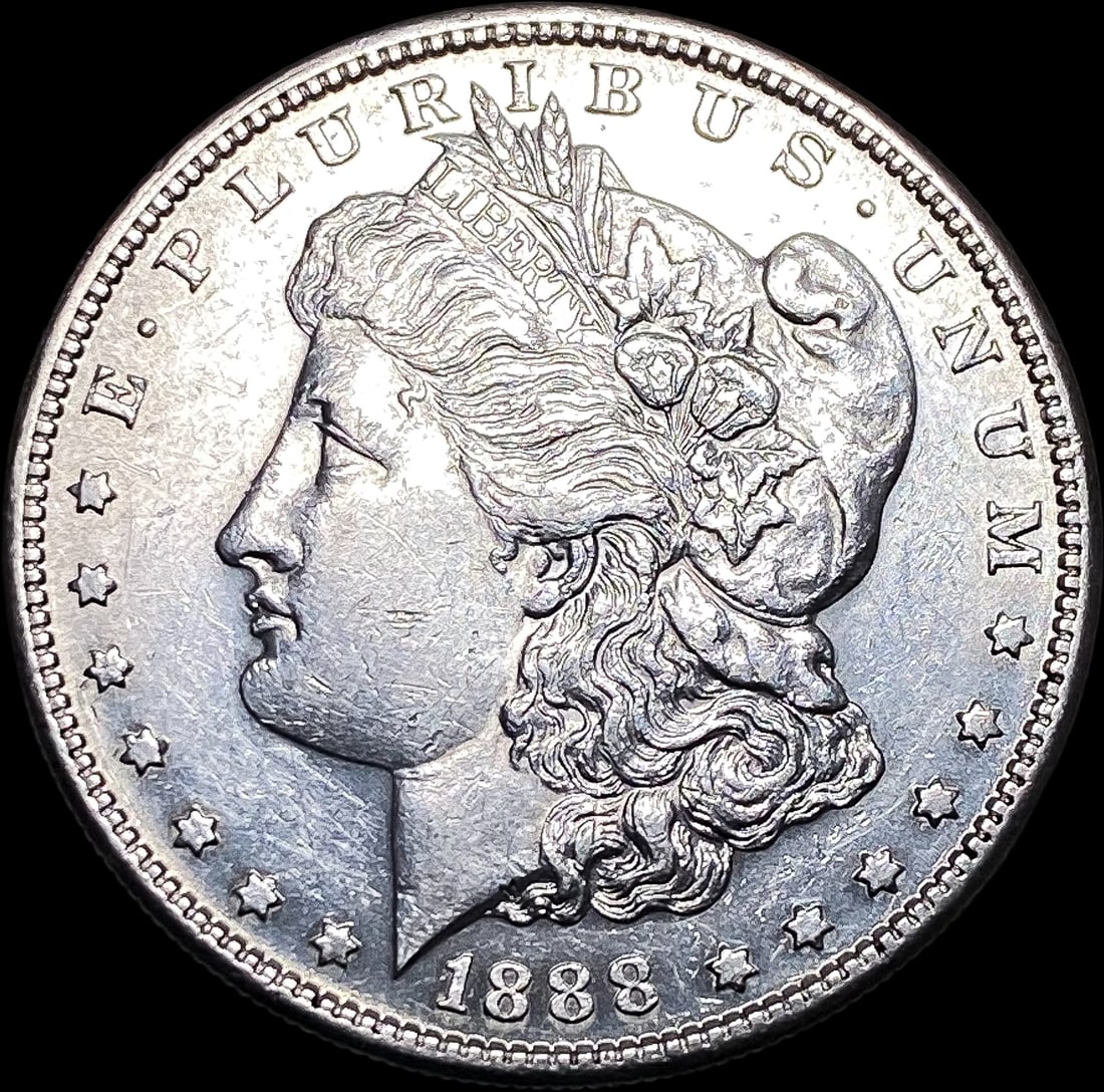 1888-S Silver Morgan Dollar CHOICE AU (1 of 2)