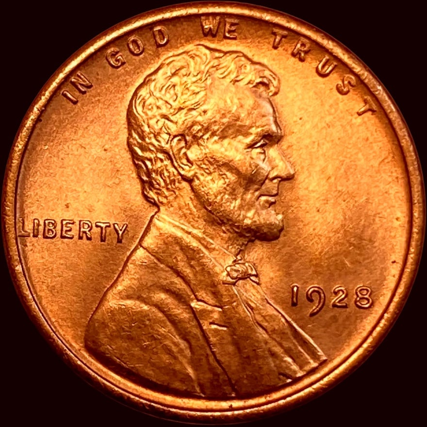 1928 Lincoln Wheat Cent UNCIRCULATED (1 of 2)