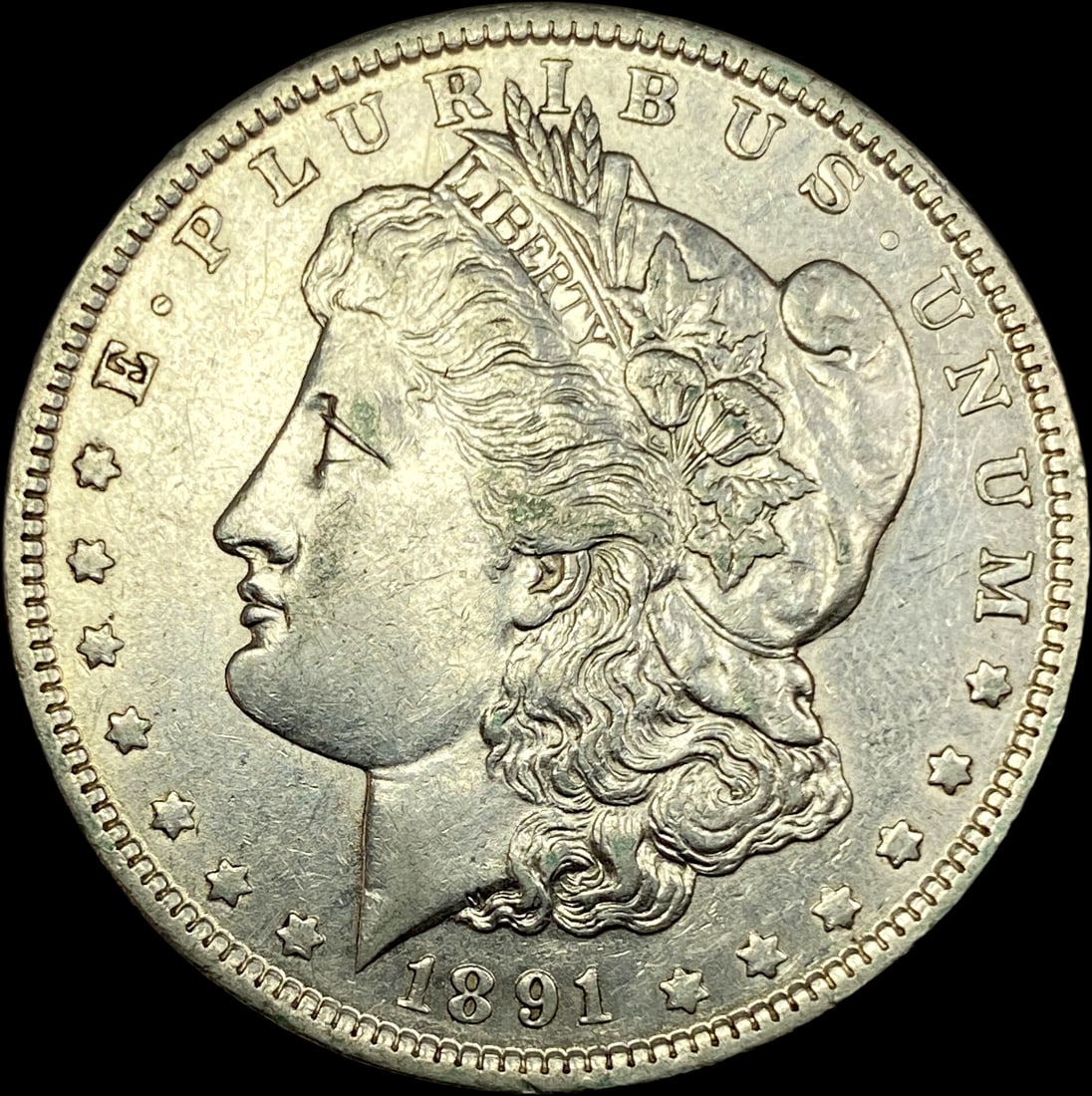 1891-O Silver Morgan Dollar CLOSELY UNCIRCULATED (1 of 2)