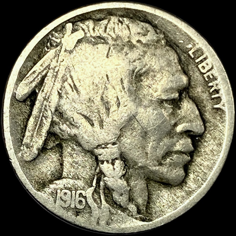 1916 Buffalo Nickel LIGHTLY CIRCULATED (1 of 2)