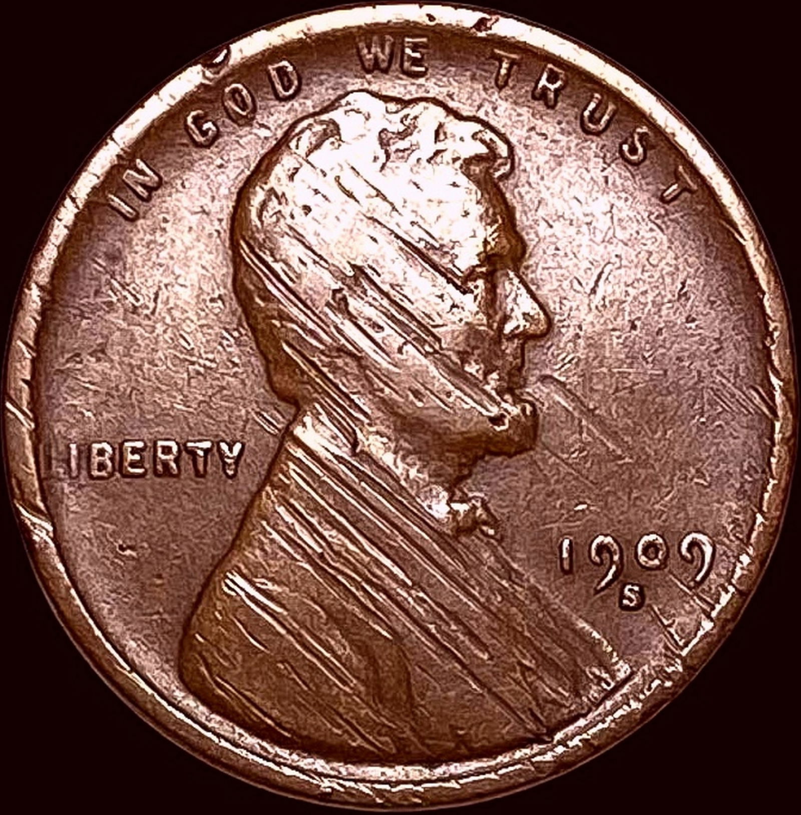 1909-S VDB Lincoln Wheat Cent NICELY  CIRCULATED (1 of 2)