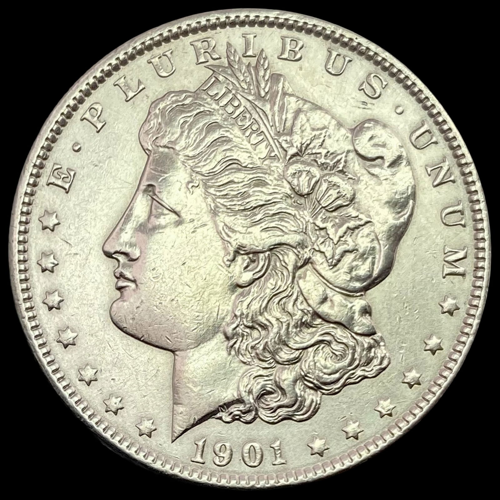 1901 Morgan Silver Dollar CLOSELY UNCIRCULATED (1 of 2)