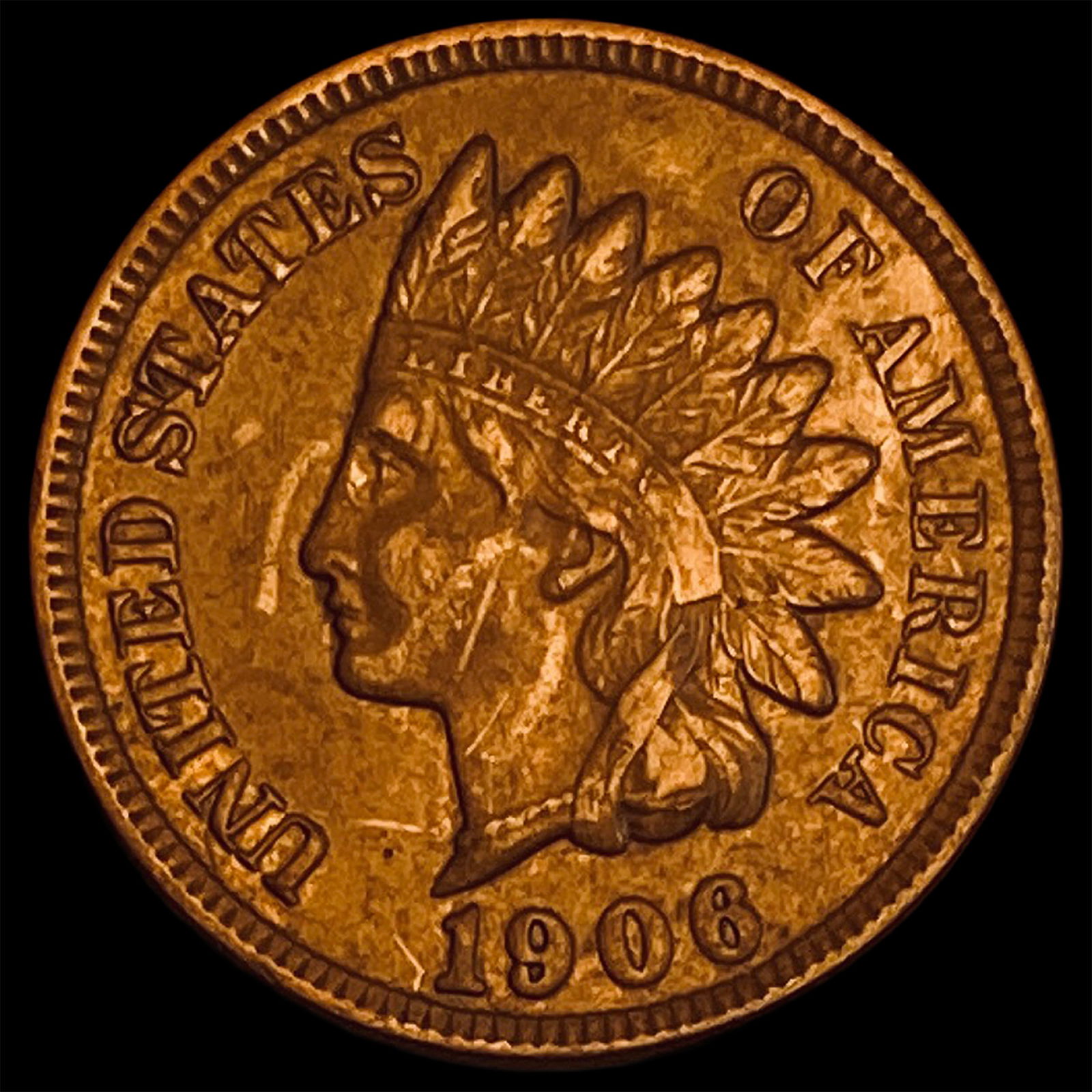 1906 Indian Head Cent CLOSELY UNCIRCULATED (1 of 2)