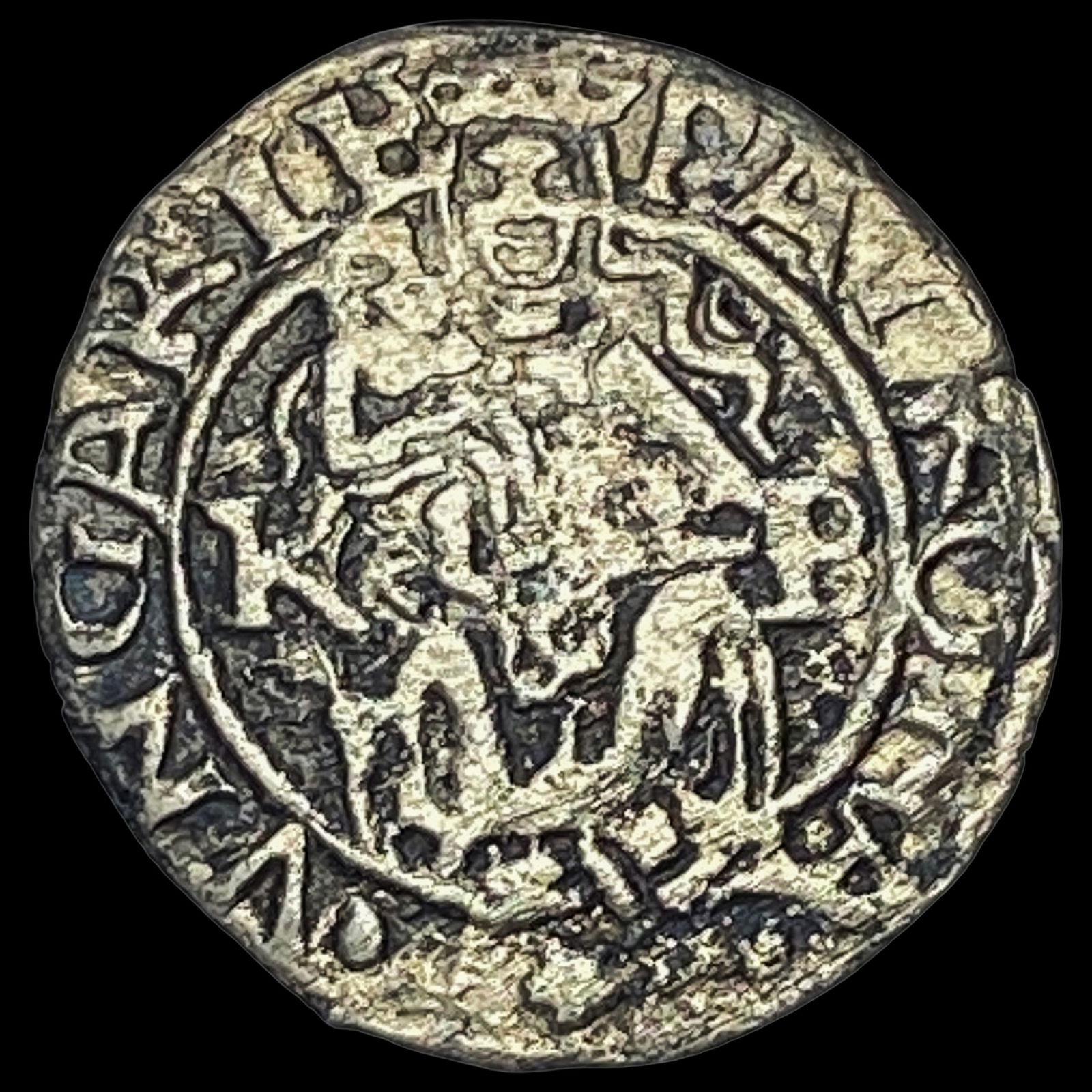 1540-1590 Hungary Madonna&Child SIlver Denar CLOSELY UNCIRCULATED (1 of 2)