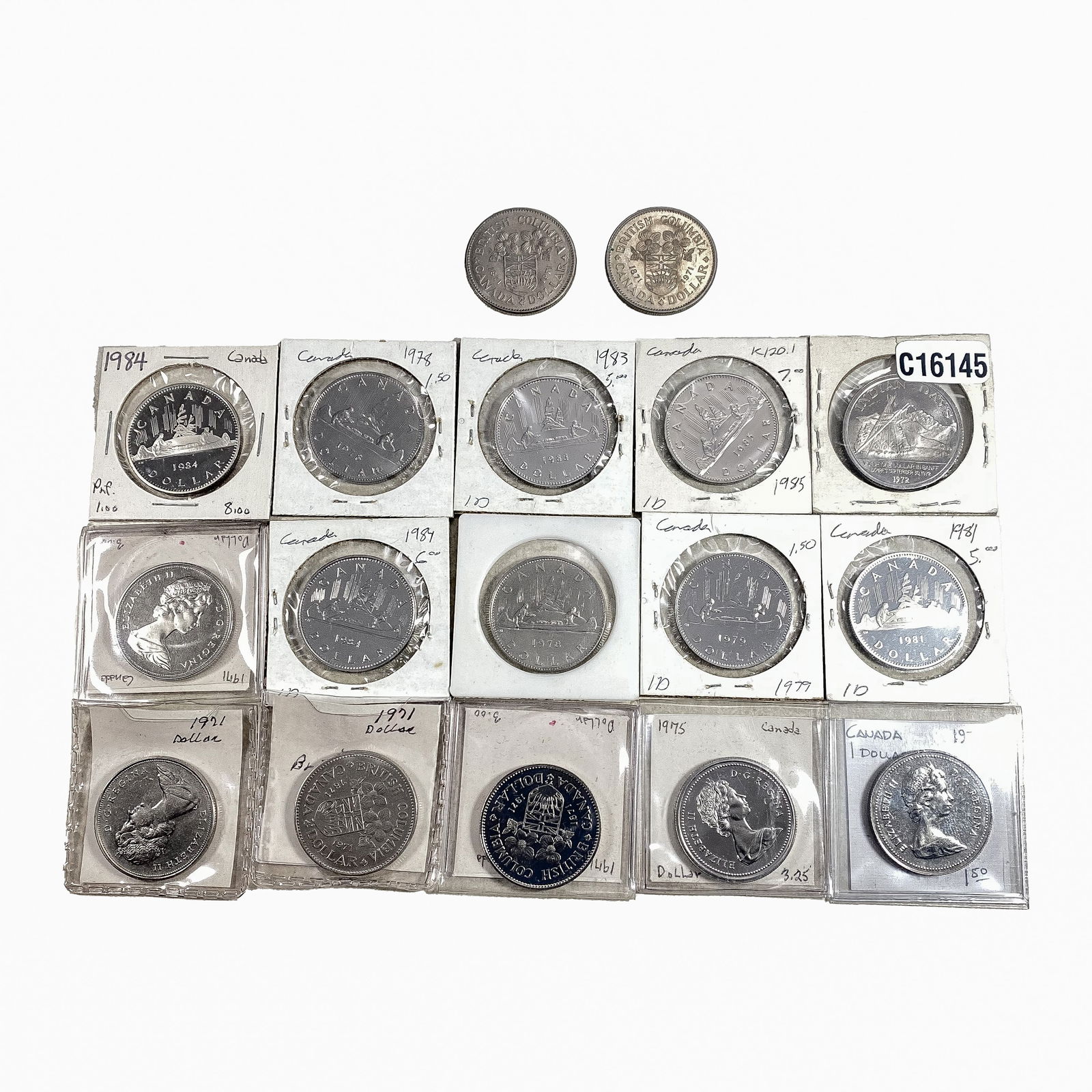 Various Dates Canada zmodern Dollars MS (1 of 2)