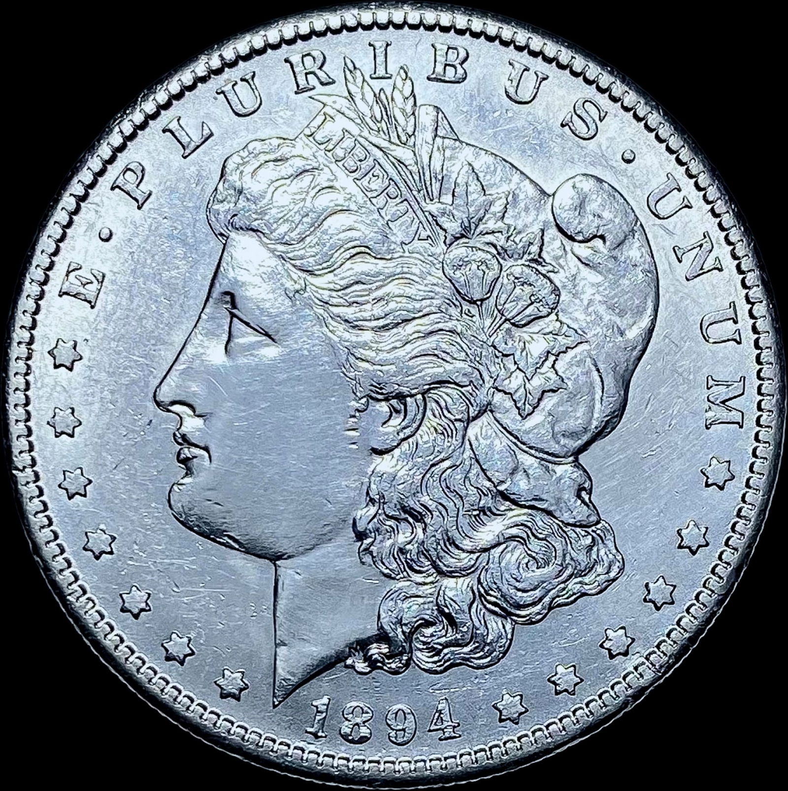 1894-S Morgan Silver Dollar CHOICE AU (1 of 2)