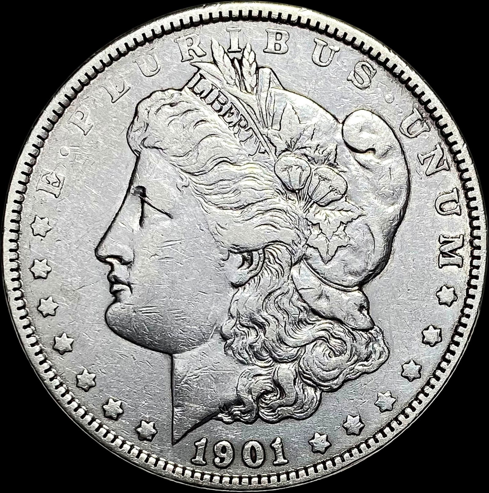1901 Silver Morgan Dollar LIGHTLY CIRCULATED (1 of 2)