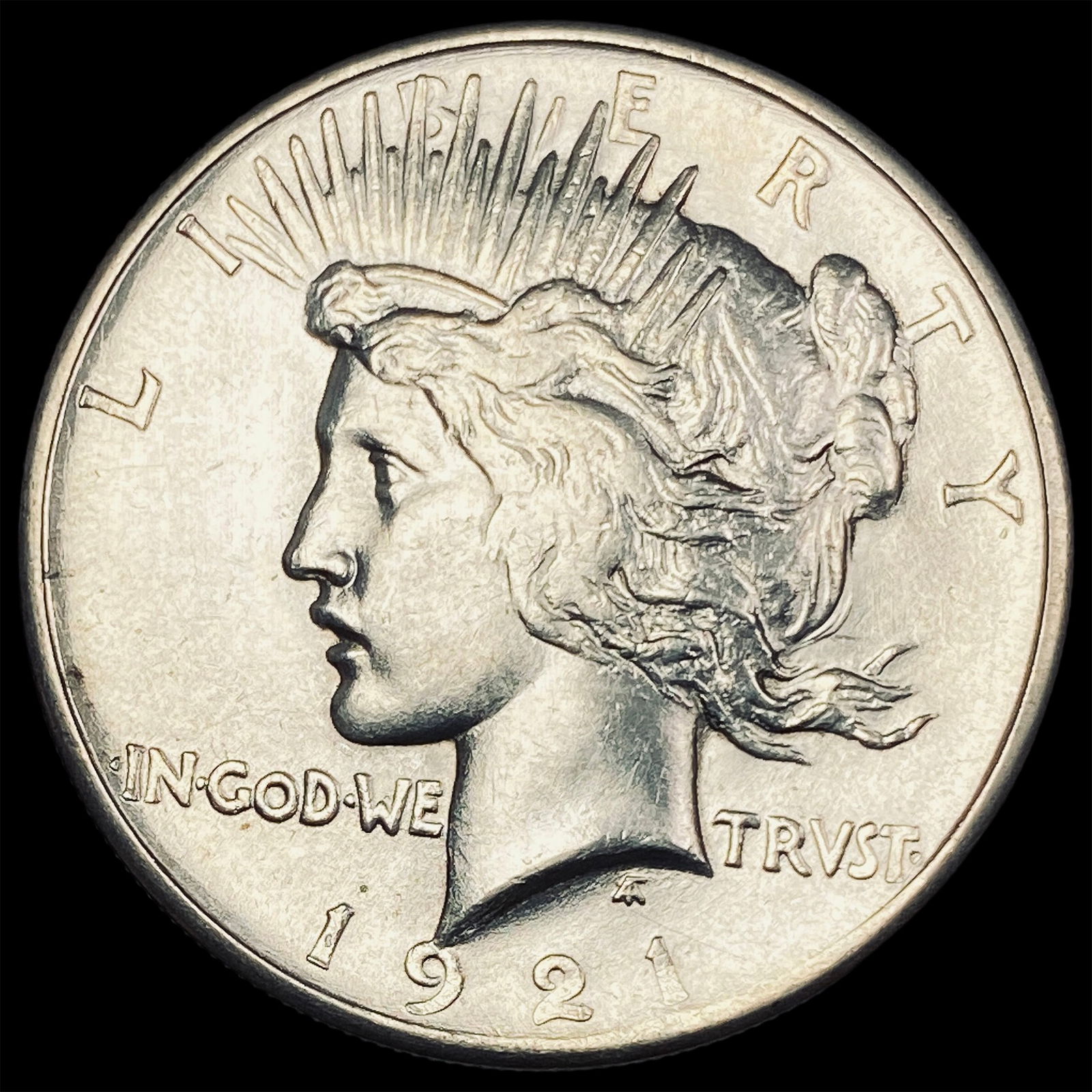 1921 Silver Peace Dollar UNCIRCULATED (1 of 2)