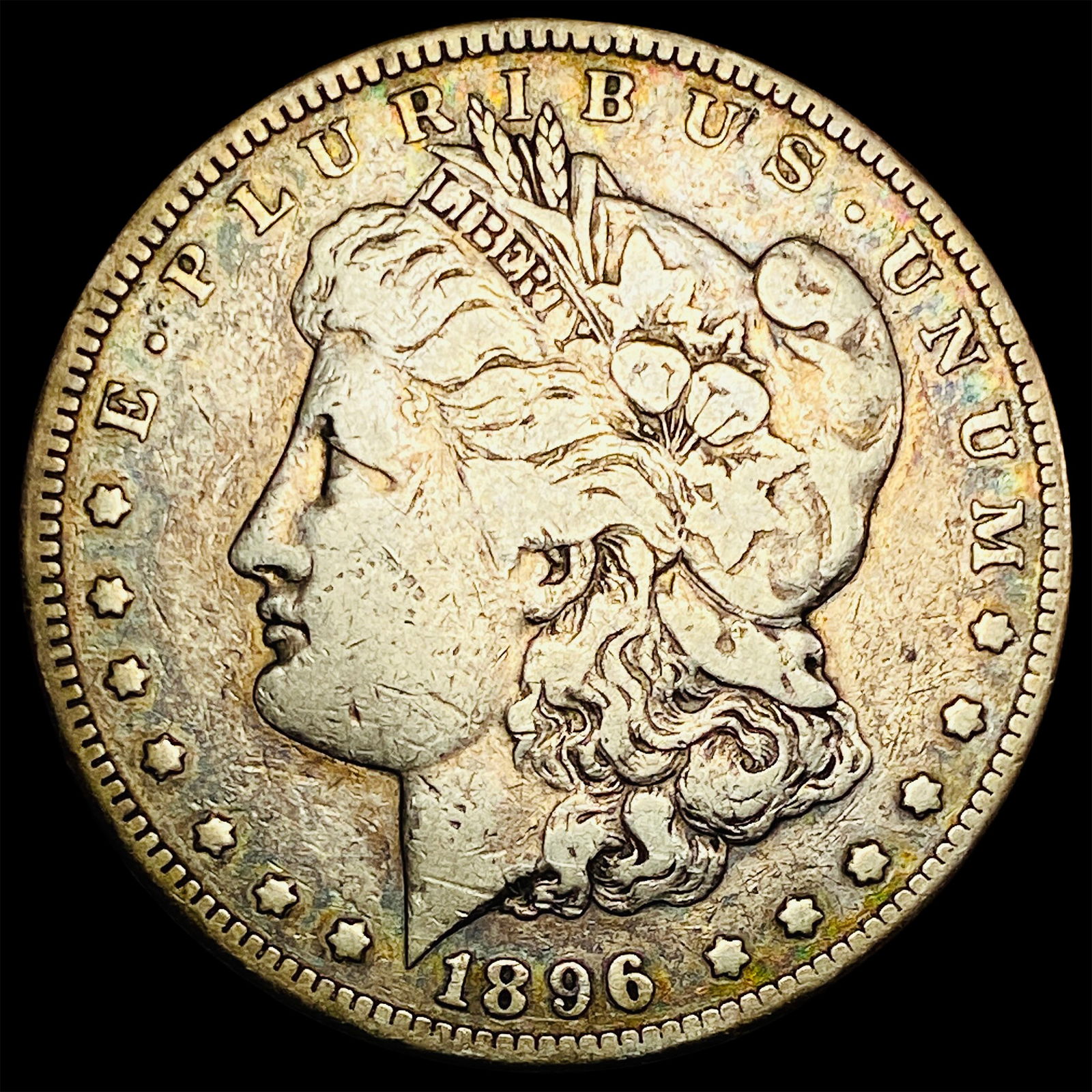 1896-S Silver Morgan Dollar CLOSELY  UNCIRCULATED (1 of 2)