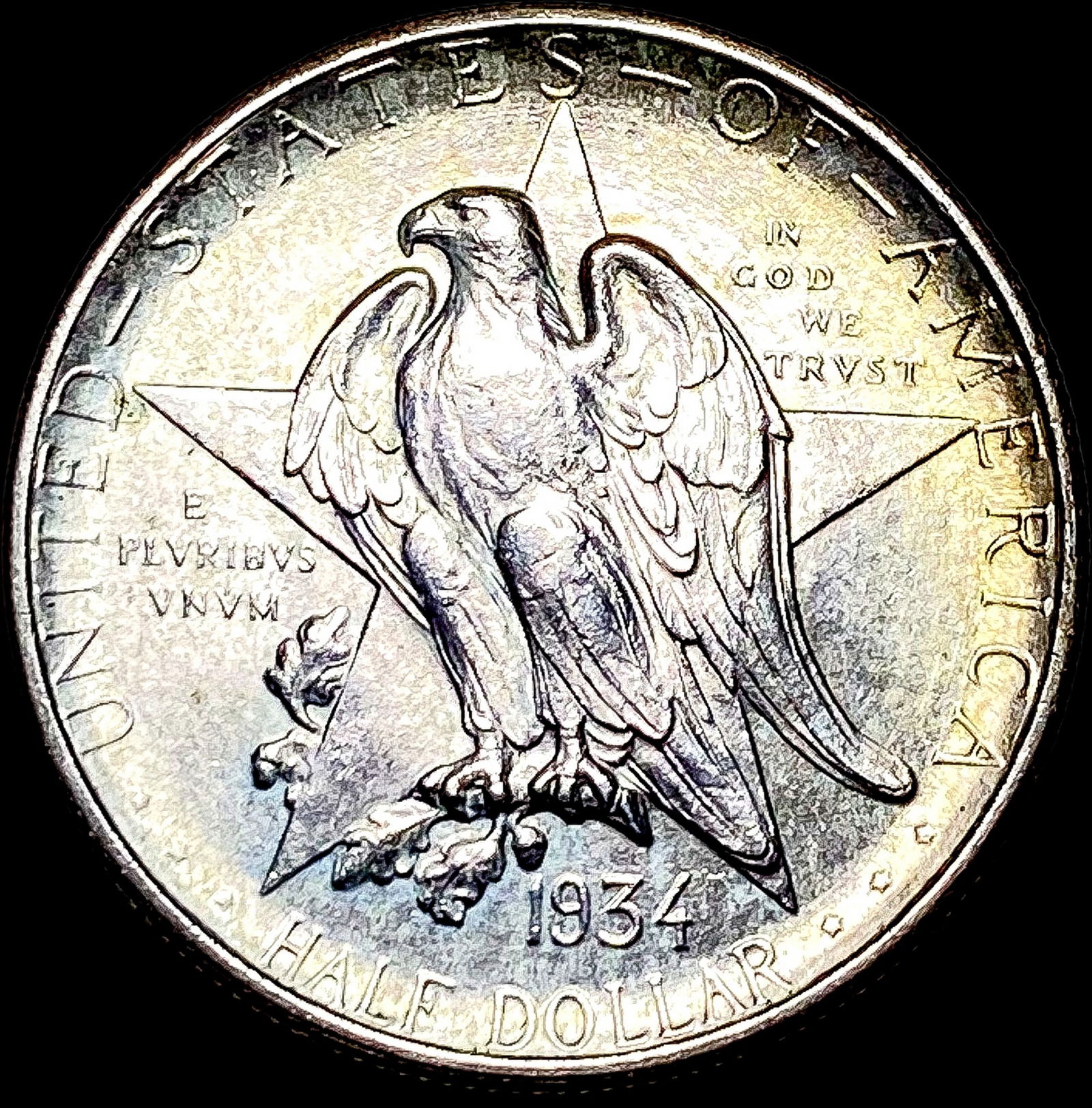 1934 Silver Texas Half Dollar UNCIRCULATED (1 of 2)