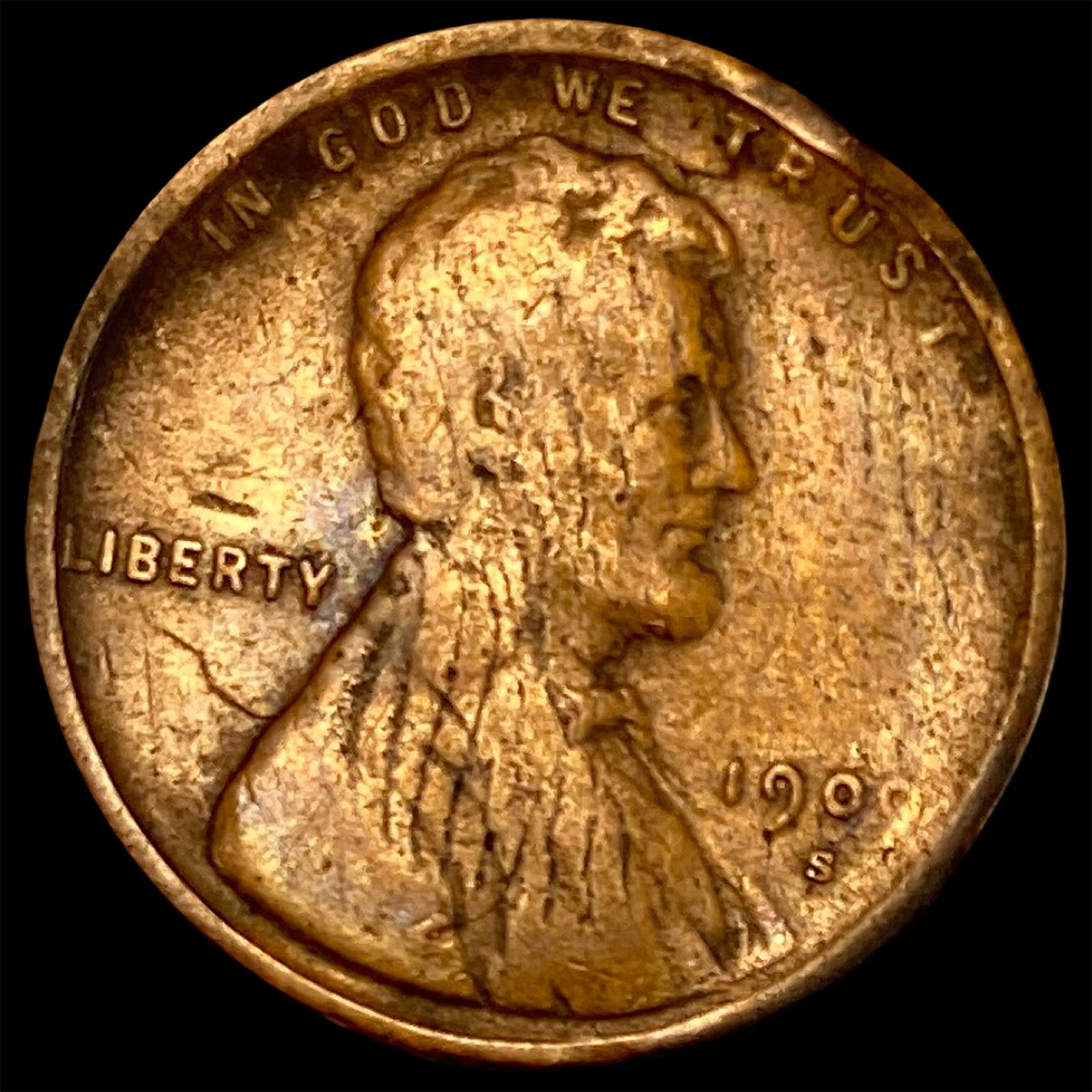 1909-S Lincoln Wheat Cent NICELY CIRCULATED (1 of 2)