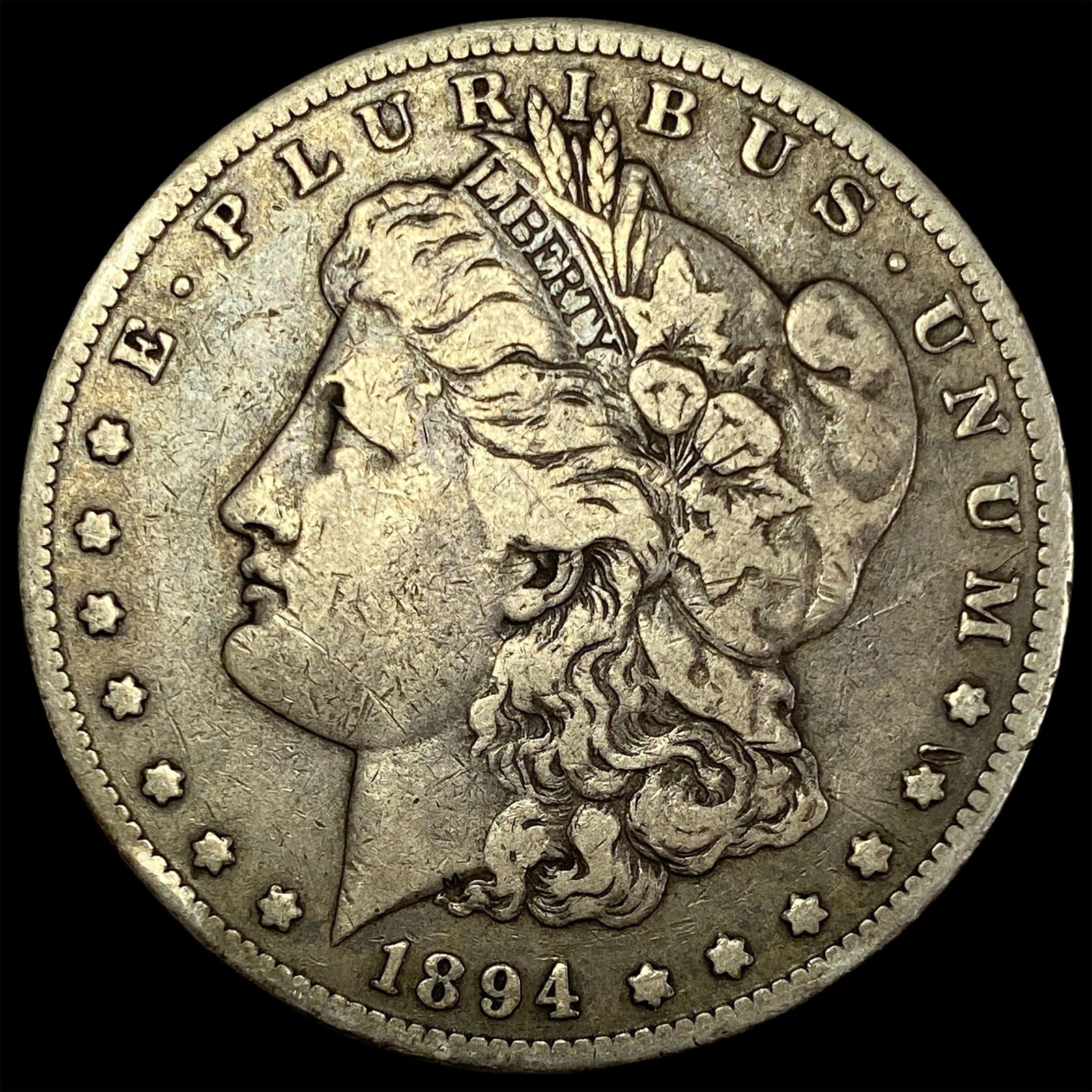 1894-S Silver Morgan Dollar LIGHTLY  CIRCULATED (1 of 2)