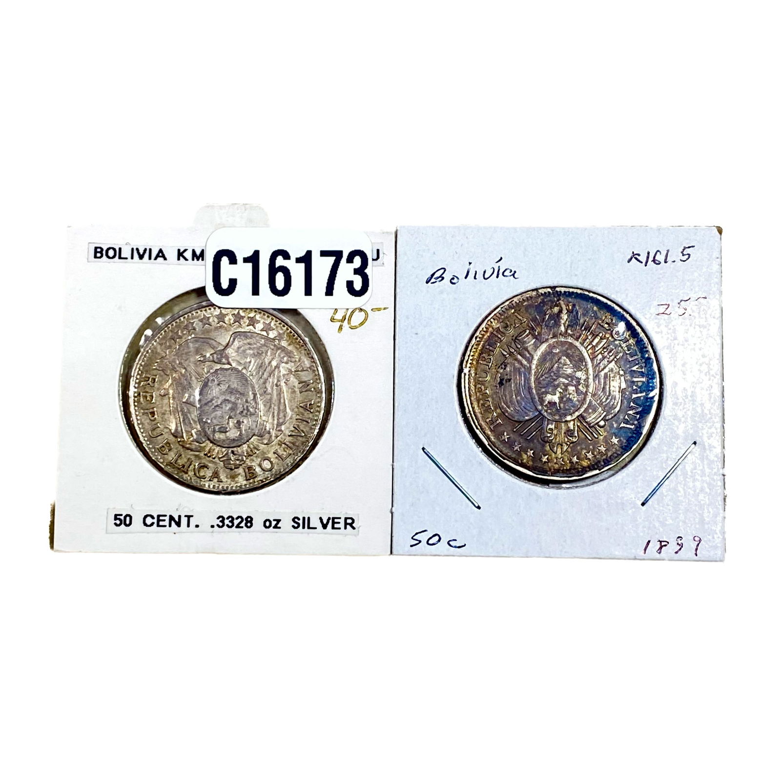 Various Dates Various Silver Coins XF (1 of 2)