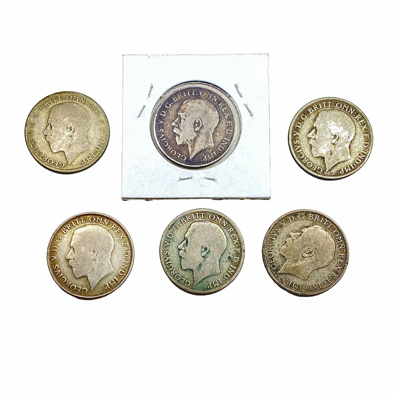 Various Dates Various Silver Coins VF (1 of 2)