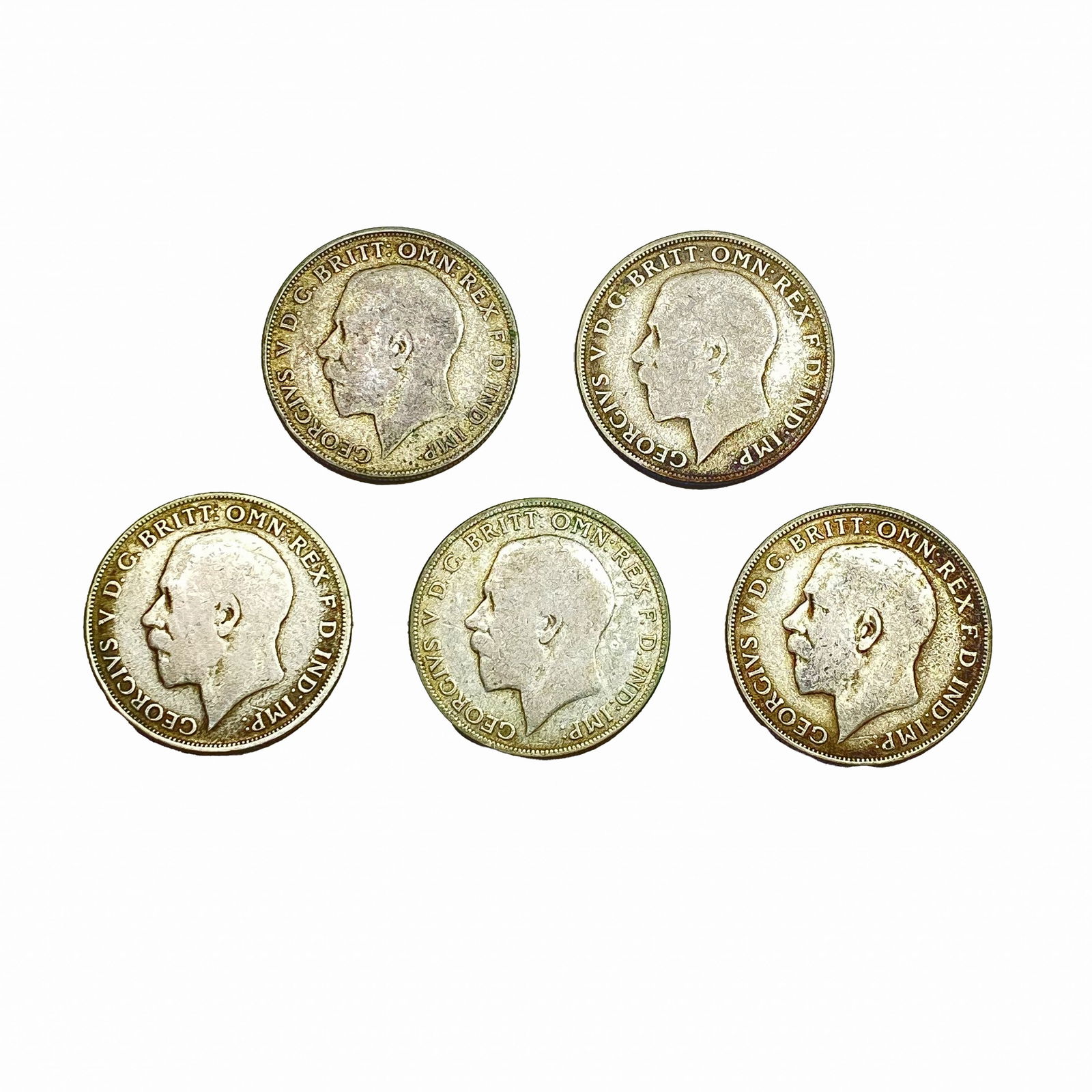 Various Dates Various Silver Coins VF (1 of 2)