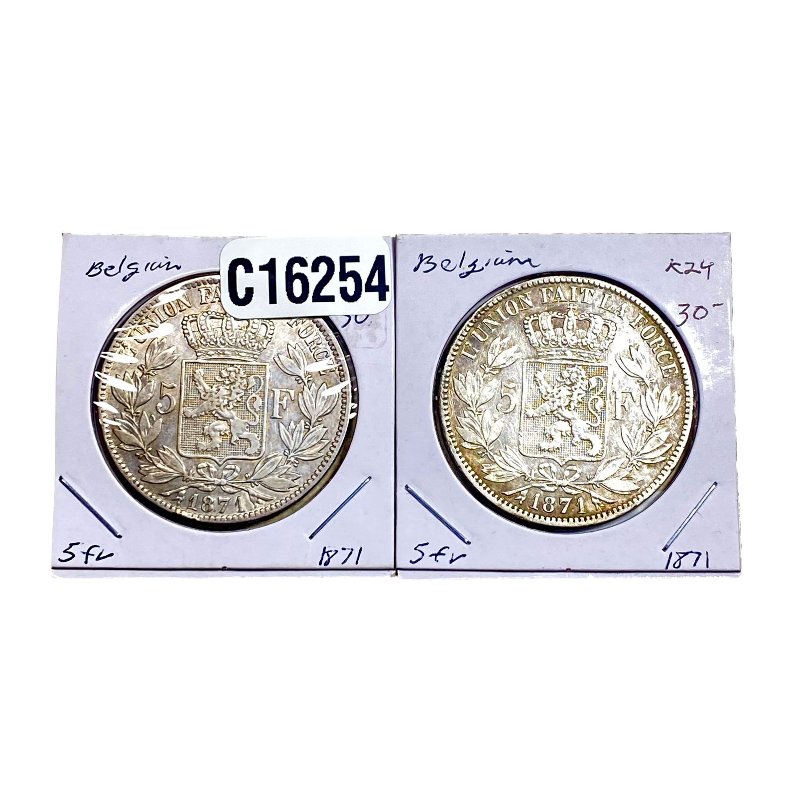 Various Dates Various Silver Coins VF (1 of 2)