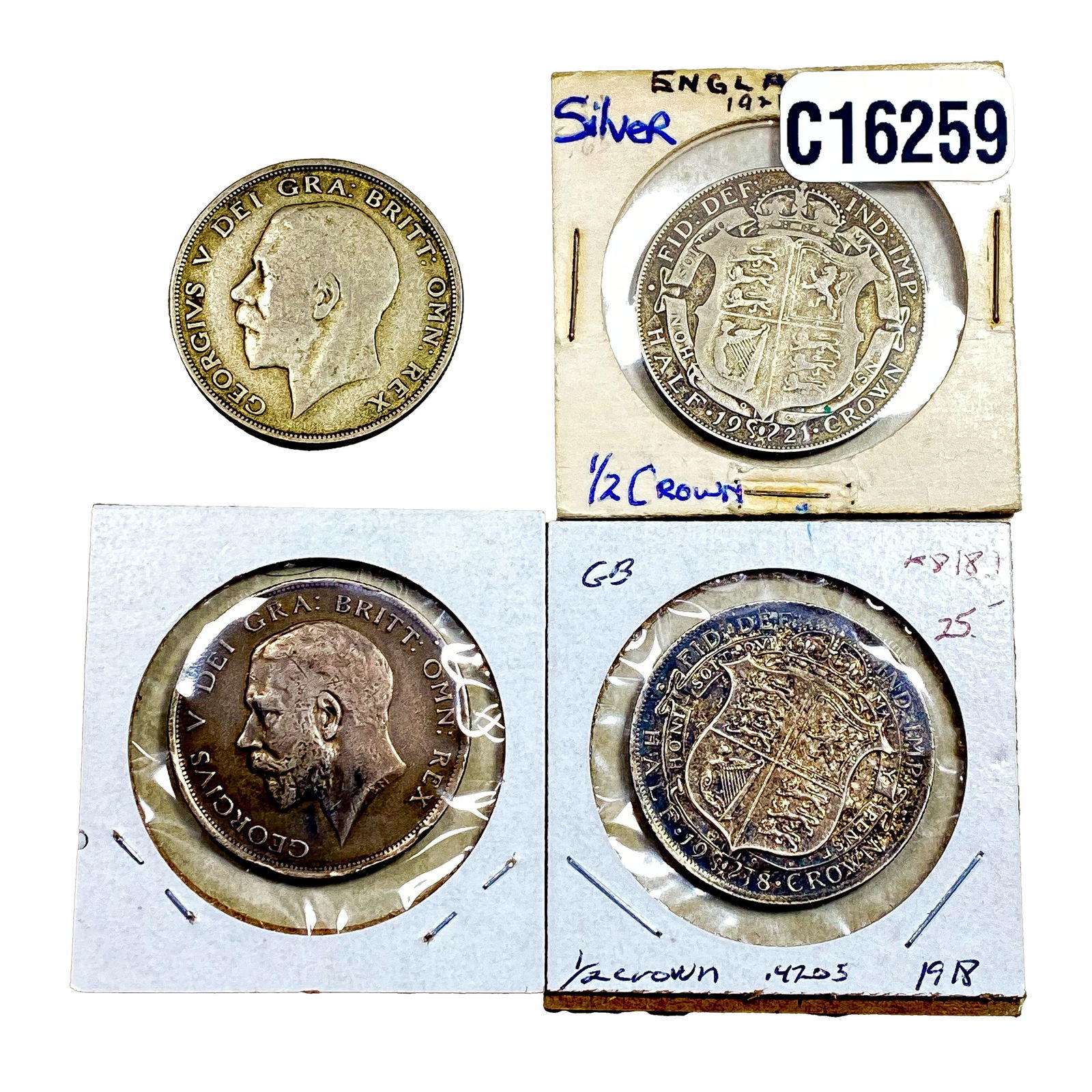 Various Dates Various Silver Coins XF (1 of 2)