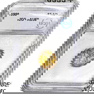 1856 $2.50 Gold Quarter Eagle ICG AU58: 1856 $2.50 Gold Quarter Eagle ICG AU58