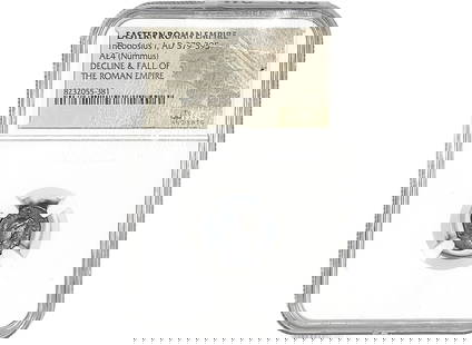Eastern Roman Theodosius I,AD379-395 AE4(Nummus) NGC: Eastern Roman Theodosius I,AD379-395 AE4(Nummus) NGC