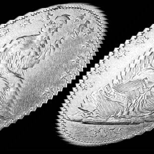 1859-O Seated Liberty Half Dollar NEARLY UNCIRCULATED: 1859-O Seated Liberty Half Dollar NEARLY UNCIRCULATED