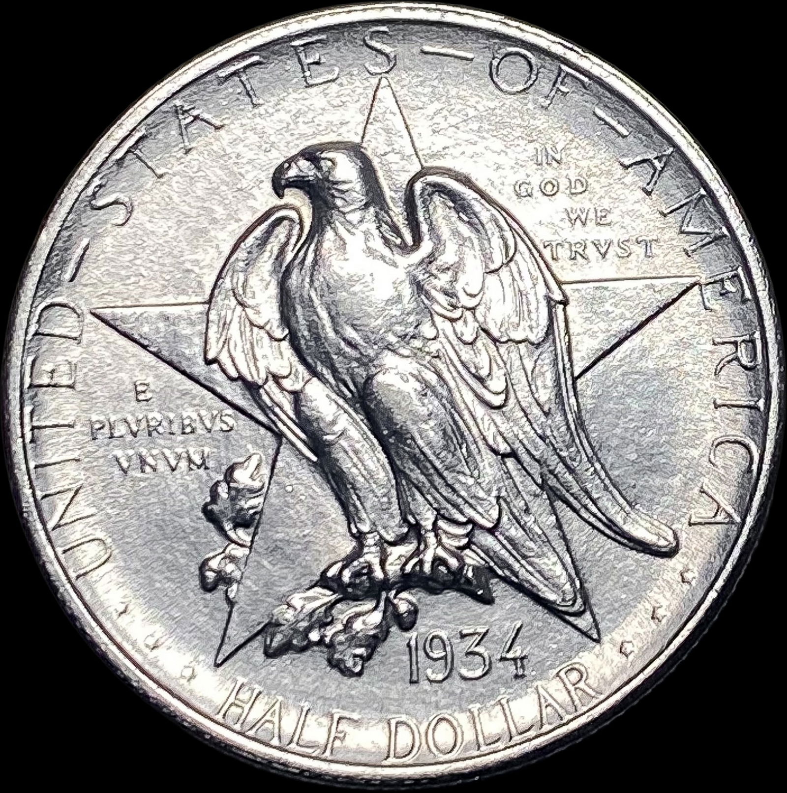 1934 Silver Texas Half Dollar CHOICE BU (1 of 2)
