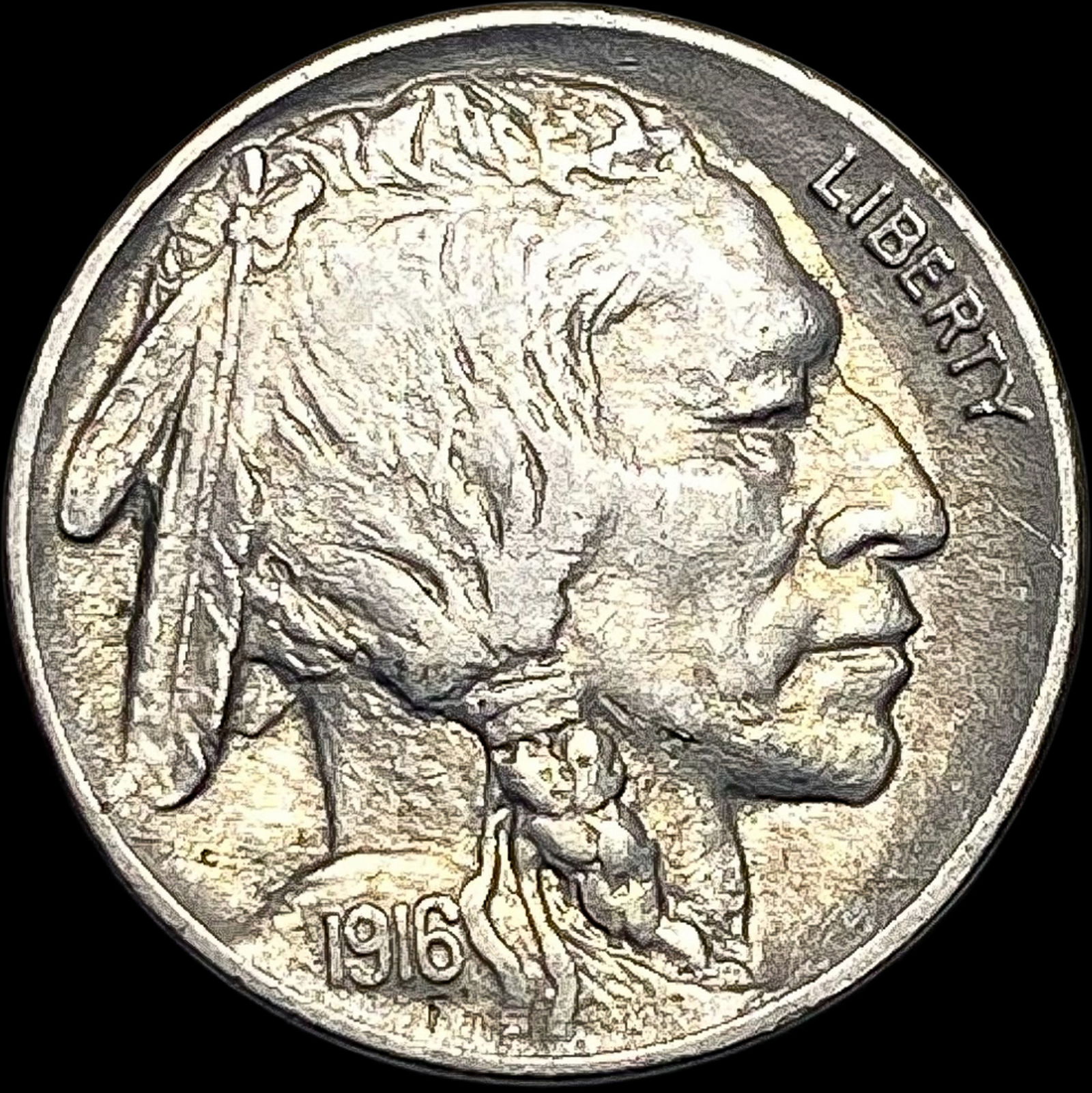 1916 Buffalo Nickel CHOICE AU (1 of 2)