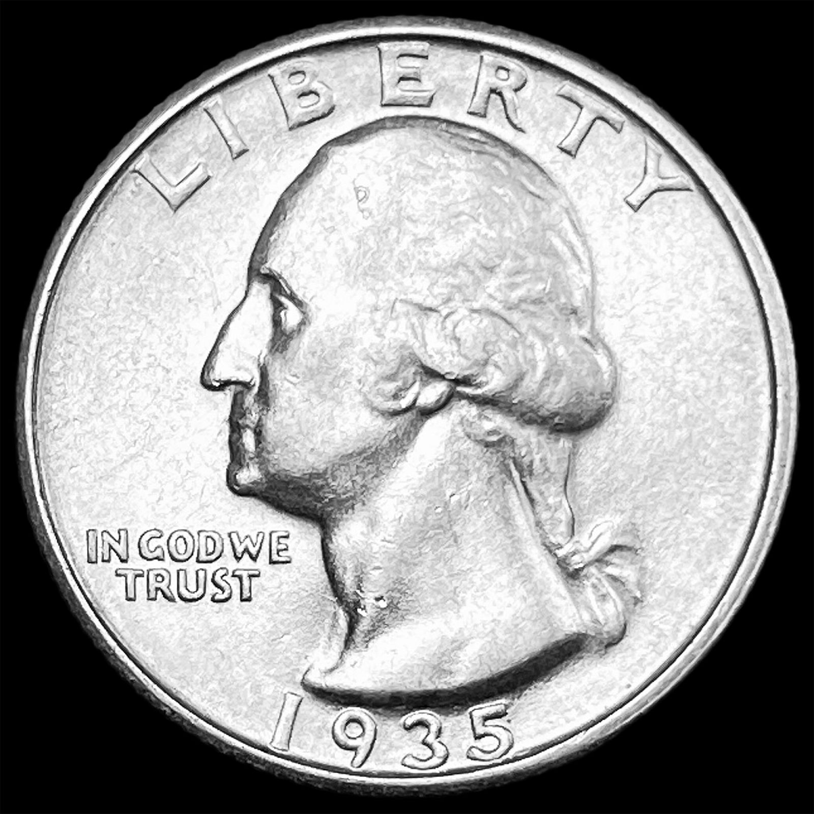 1935-D Silver Washington Quarter CHOICE AU (1 of 2)