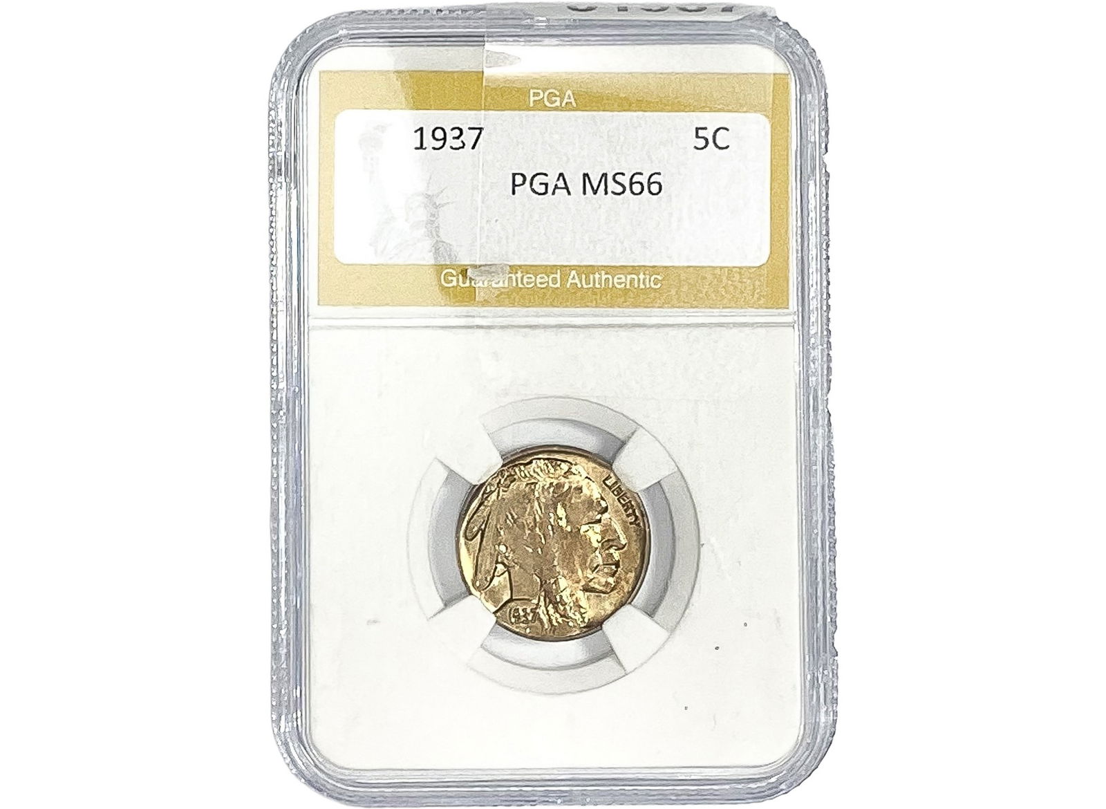 1937 Buffalo Nickel PGA MS66 (1 of 2)