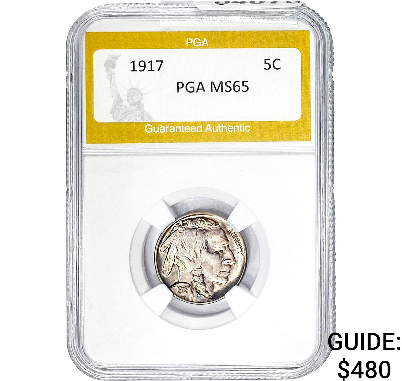 1917 Buffalo Nickel PGA MS65 (1 of 2)