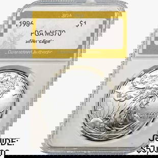1996 American Silver Eagle PGA MS70: 1996 American Silver Eagle PGA MS70