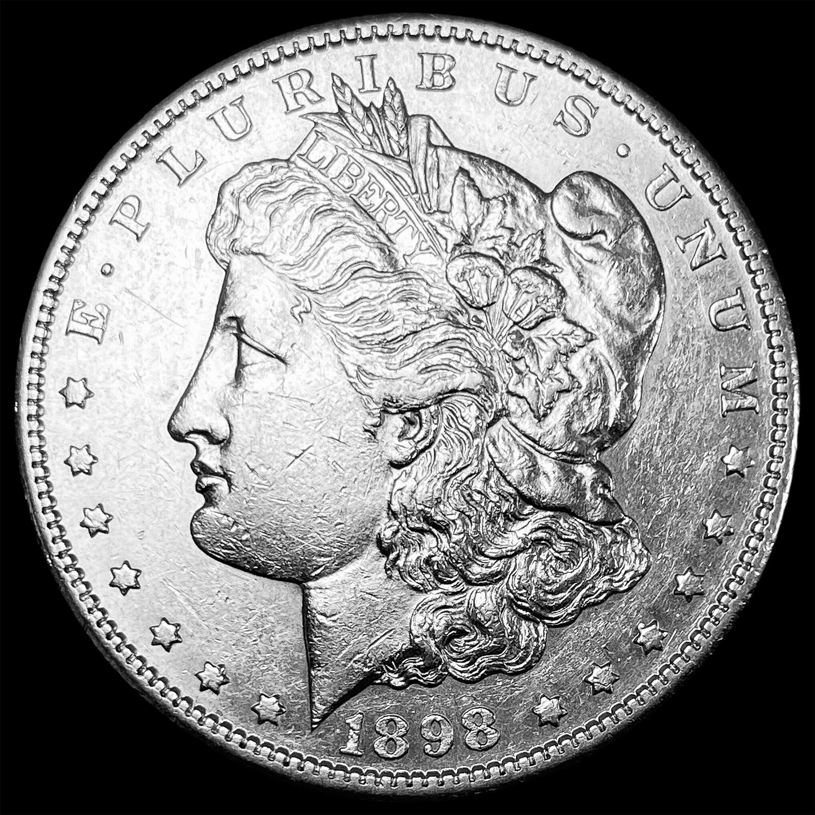 1898-S Silver Morgan Dollar CHOICE AU (1 of 2)