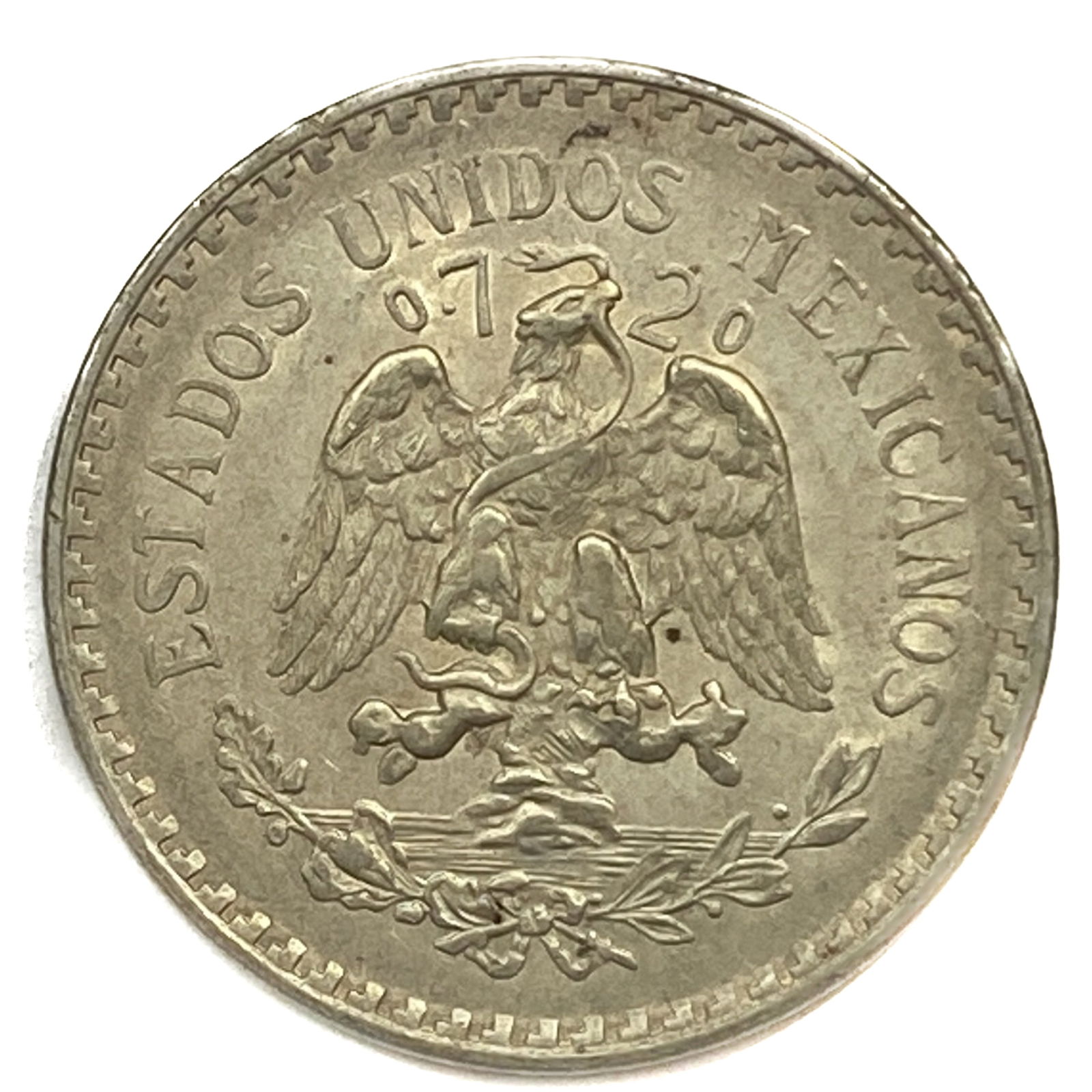 1943-M Silver Mexico 1 Peso MS (1 of 2)