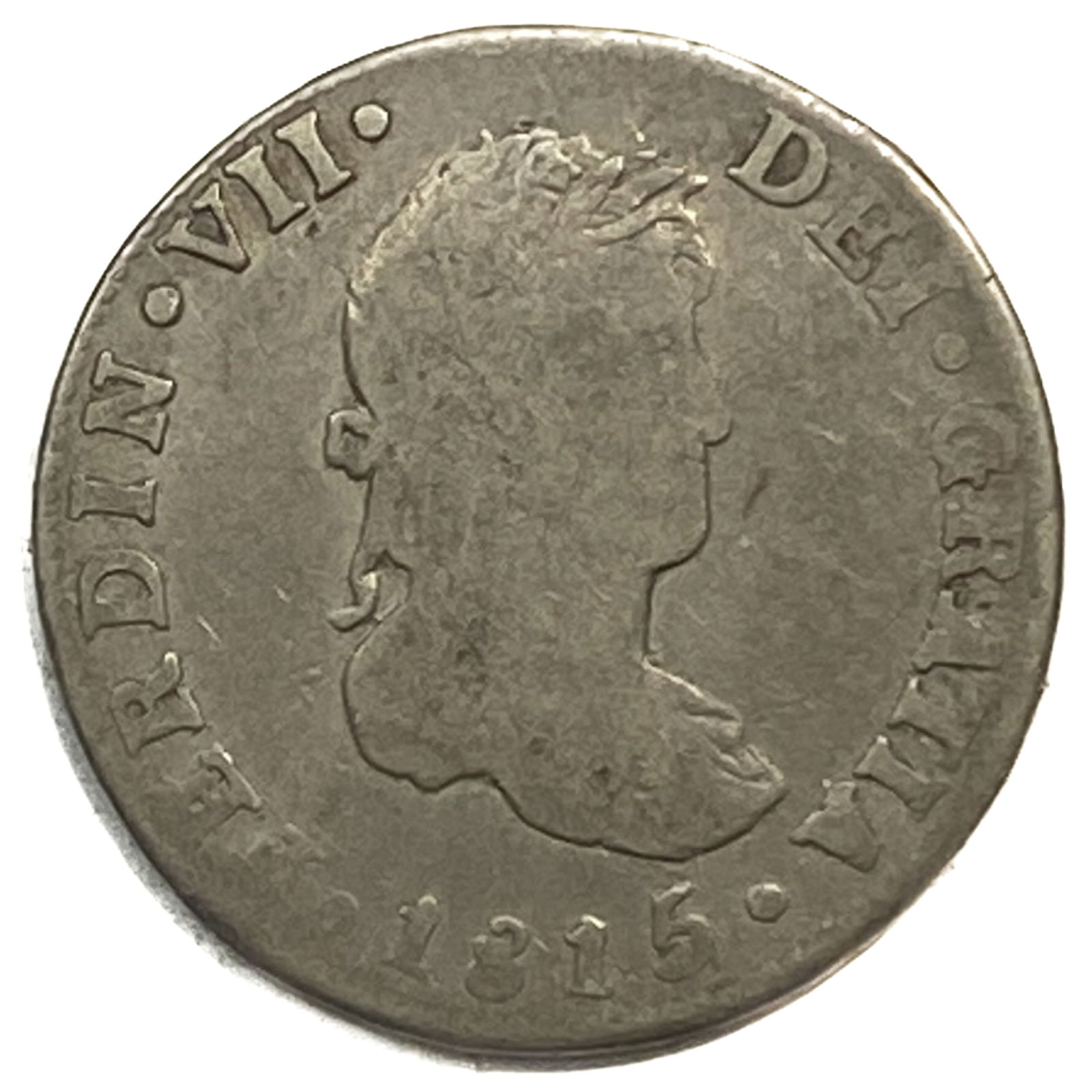 1815 Mo Silver 2 Reales VF (1 of 2)