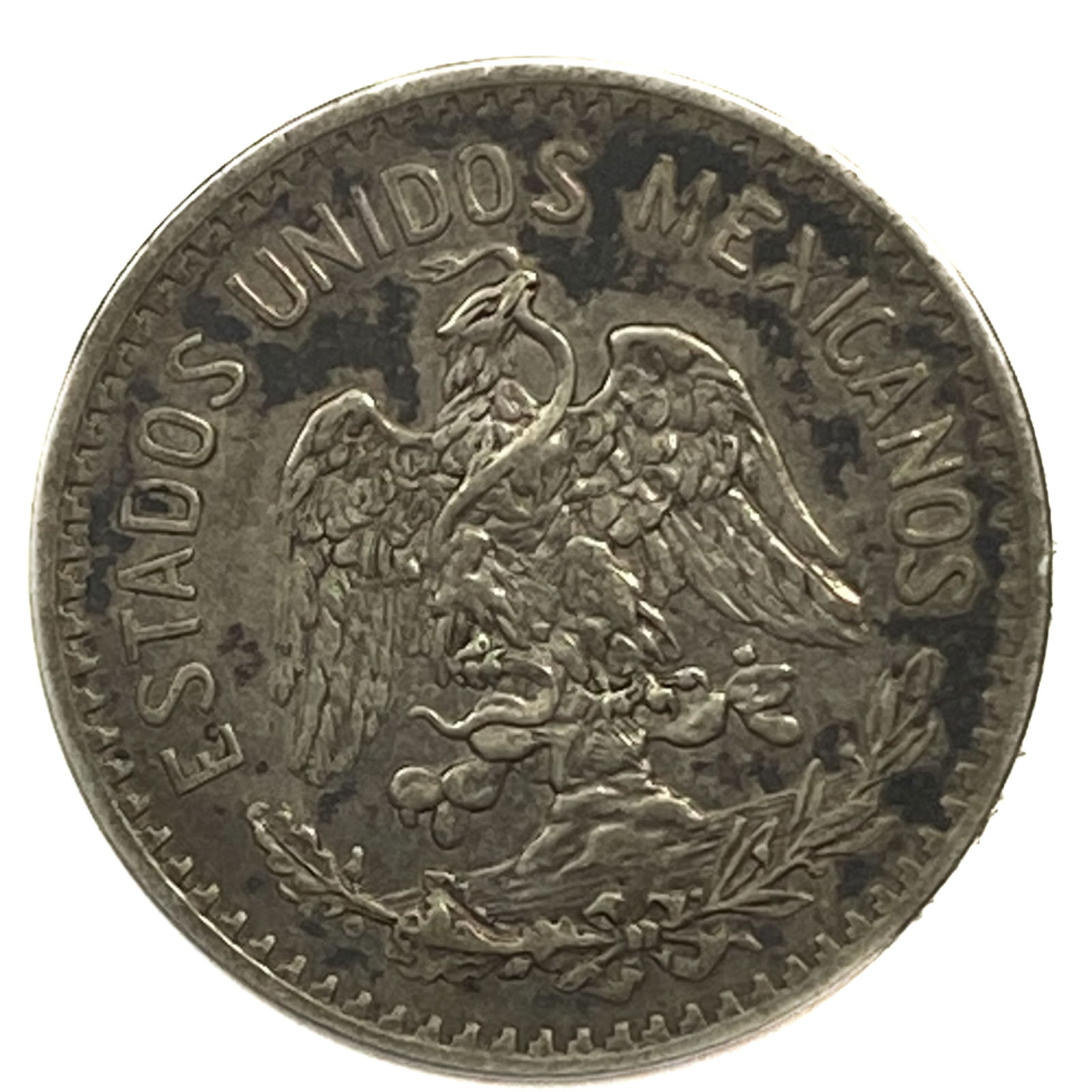 1912-M Silver Mexico 50 Centavos XF (1 of 2)