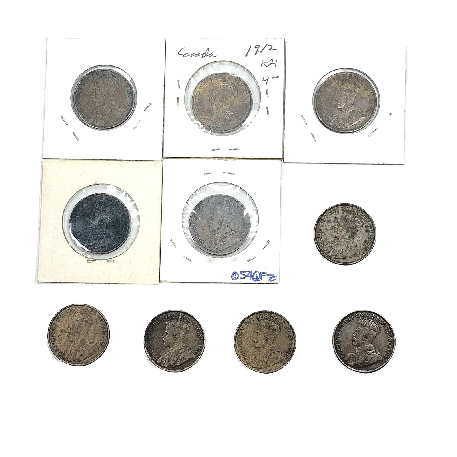 [10 Coins] 1912 Canada 1 Cent (1 of 2)