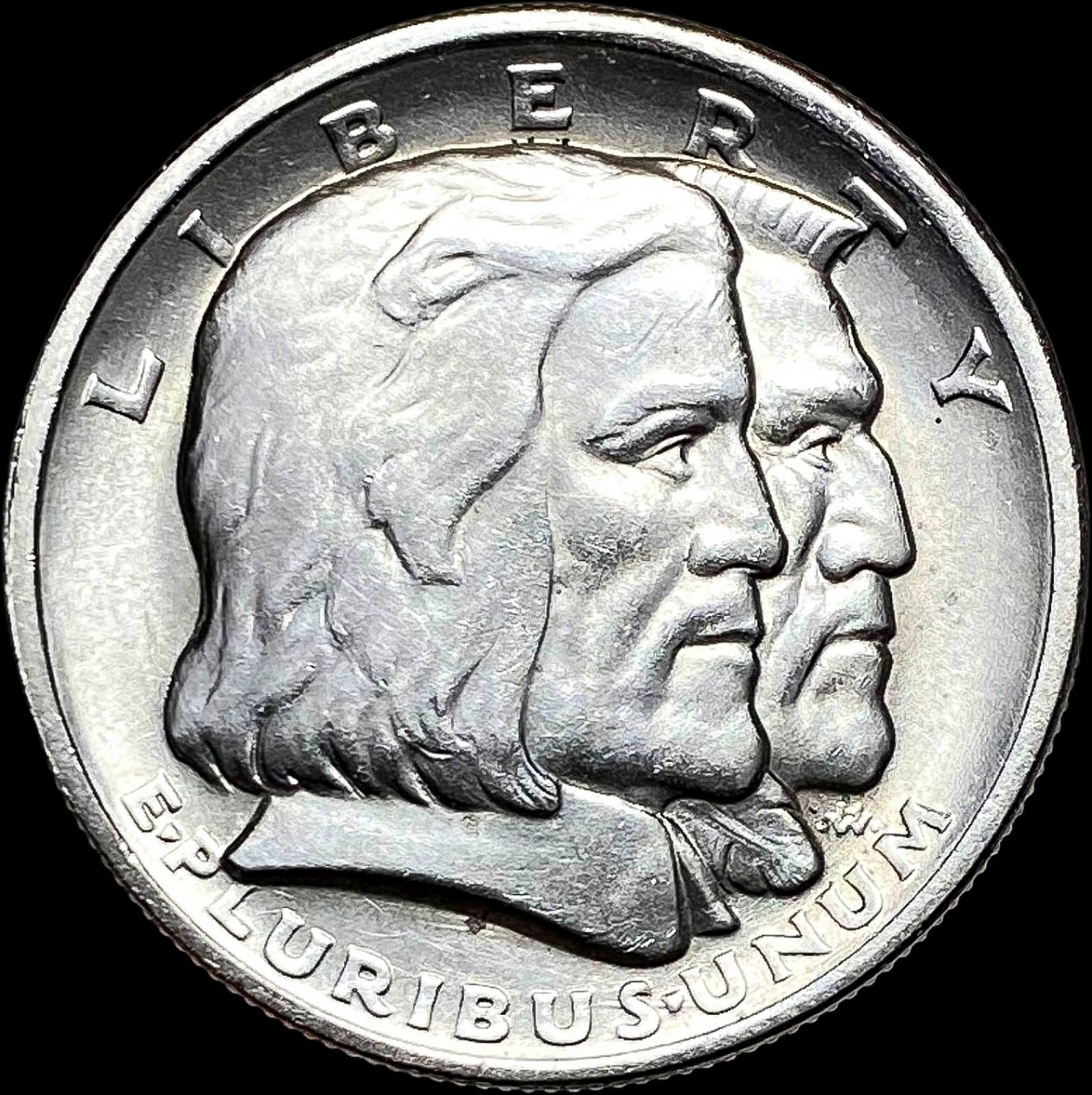 1936 Silver Long Island Half Dollar NEARLY  UNCIRCULATED (1 of 2)