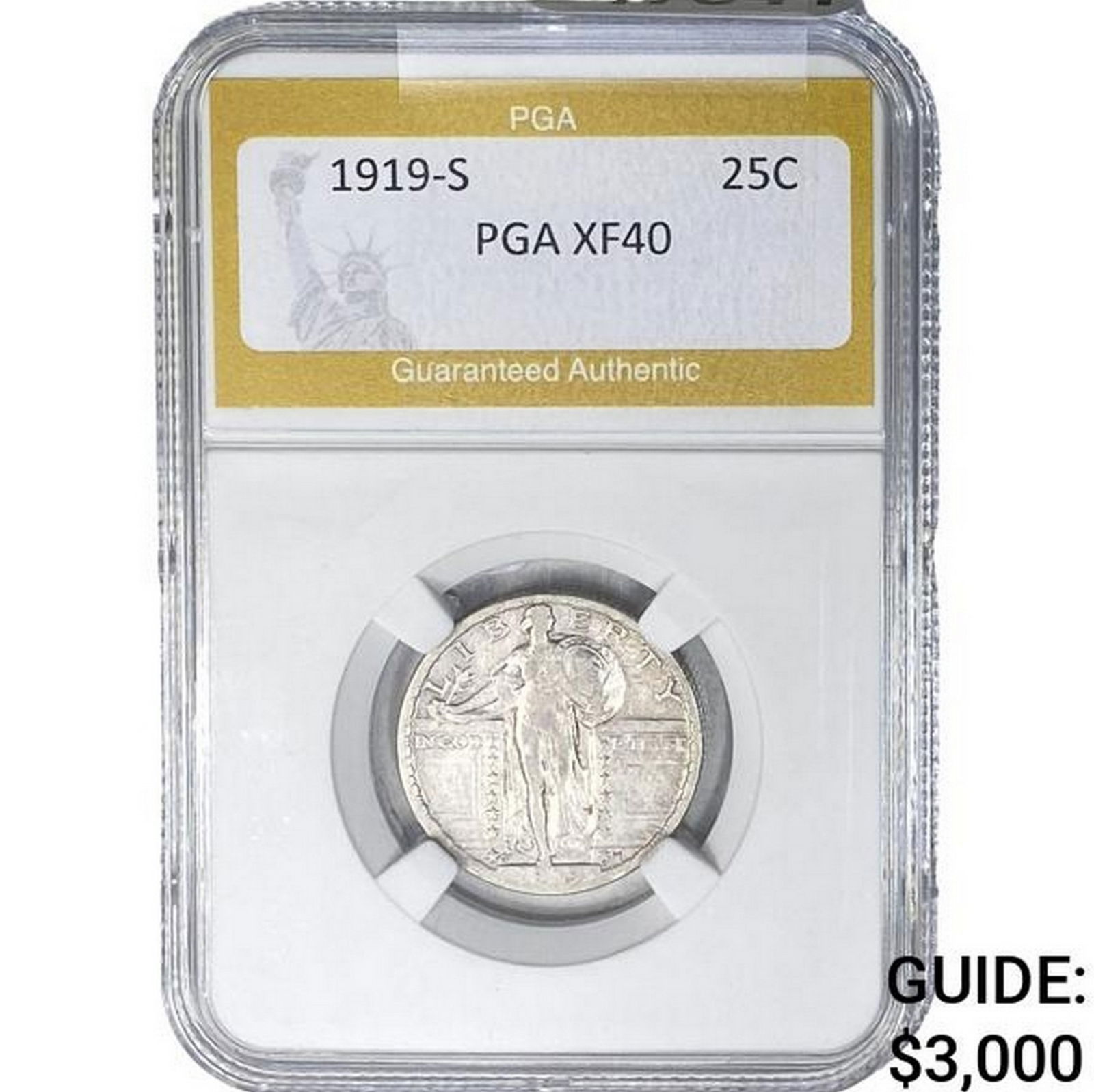 1919-S Standing Liberty Quarter PGA XF40 (1 of 2)