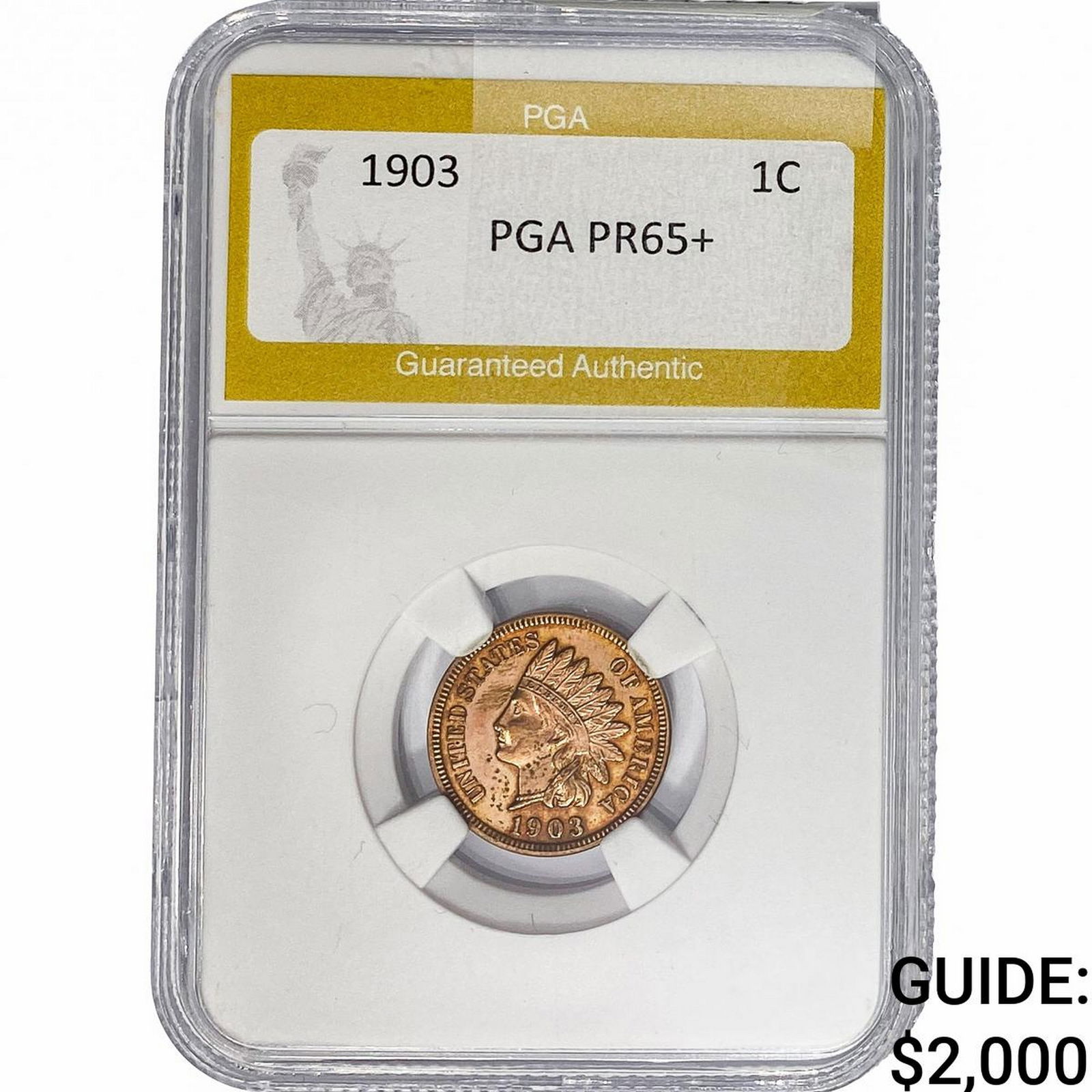 1903 Indian Head Cent PGA PR65+ (1 of 2)