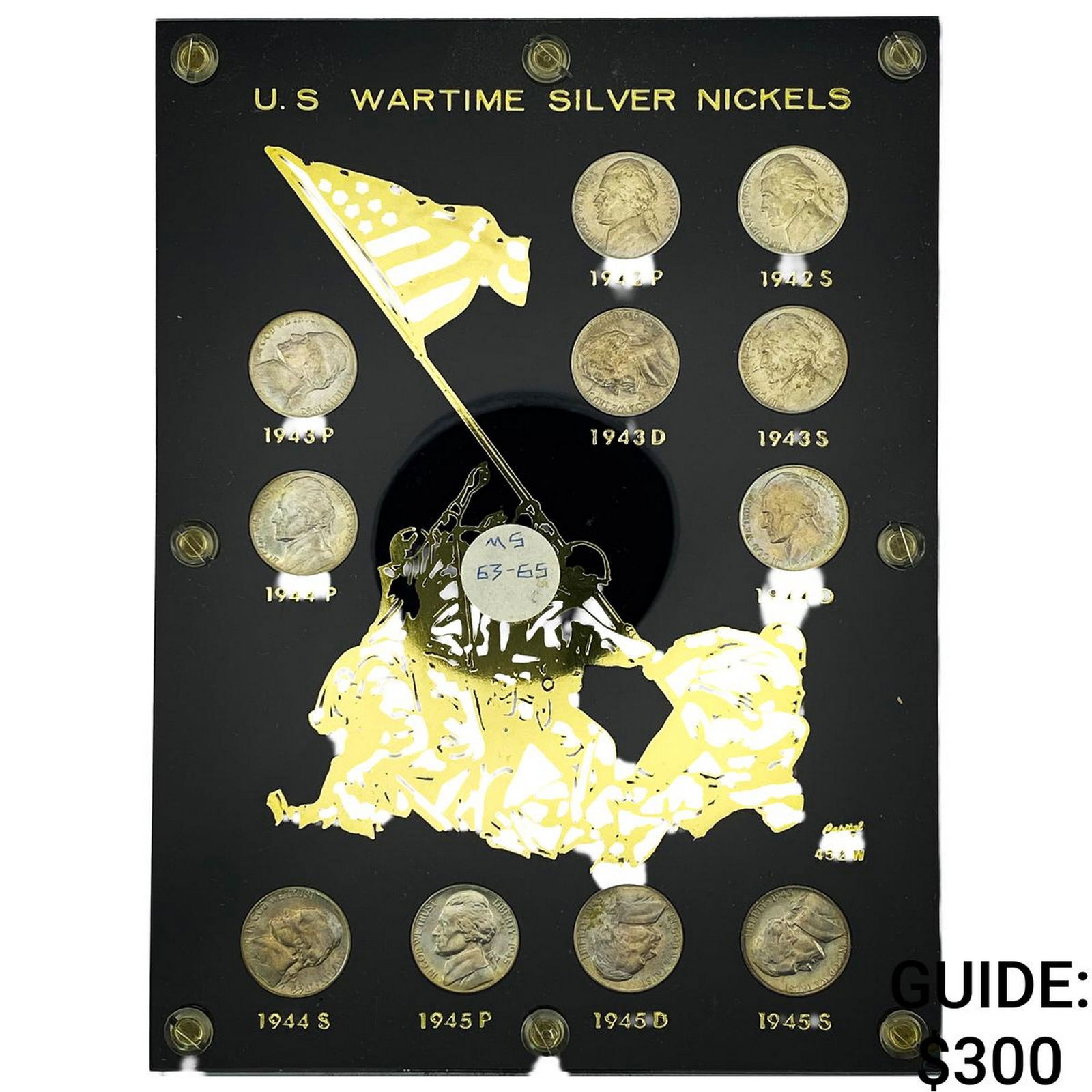 1942-1945 U.S. Wartime Silver Nickels (1 of 2)