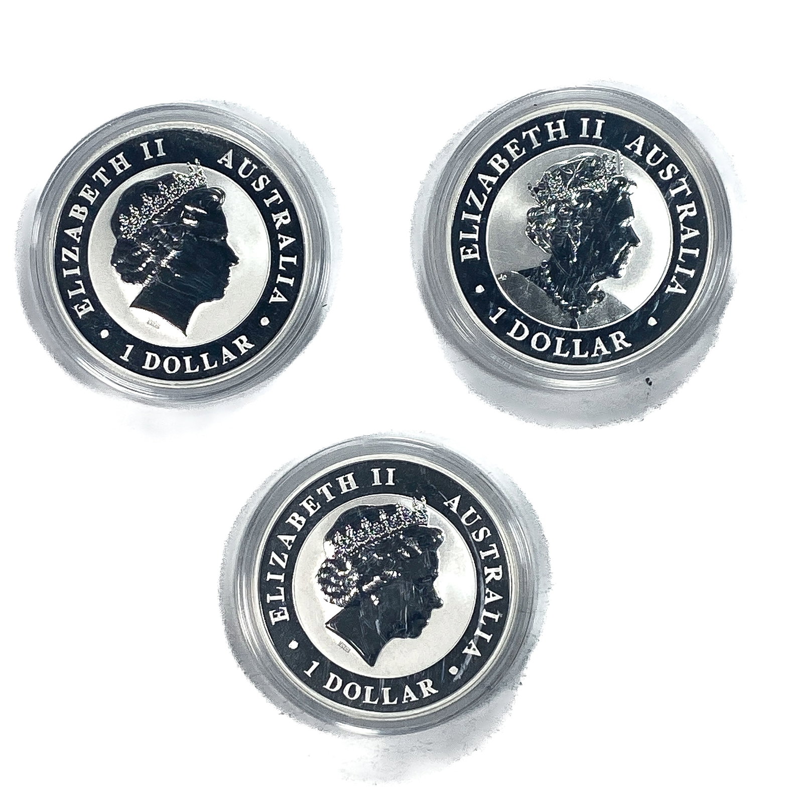[3] 2018-2019 1 oz Silver Australian Coins: [3] 2018-2019 1 oz Silver Australian Coins