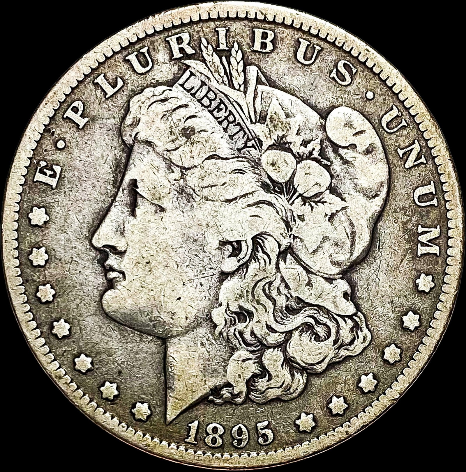1895-O Silver Morgan Dollar NICELY CIRCULATED: 1895-O Silver Morgan Dollar NICELY CIRCULATED