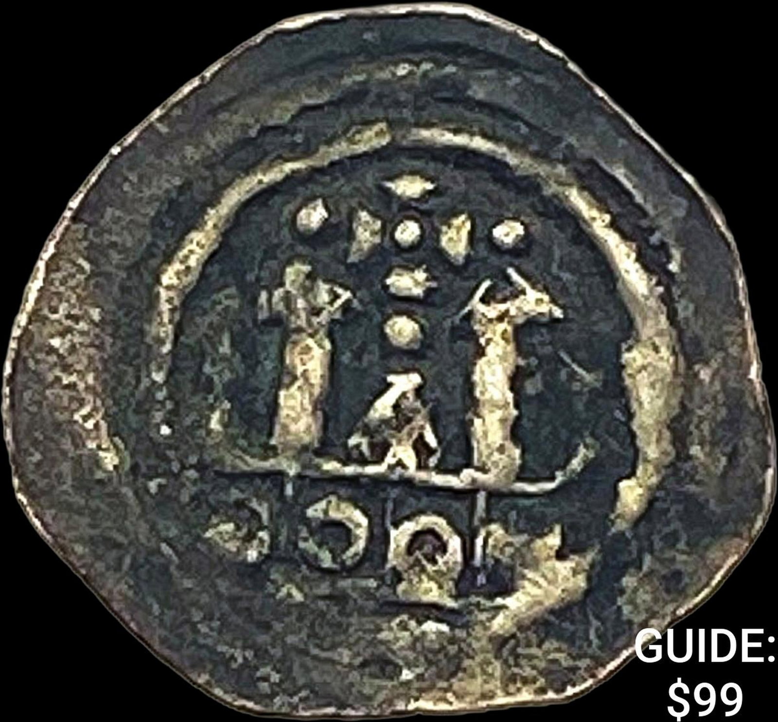 900-1200 AD Medieval Bohemia Silver Bracteate NEARLY UNCIRCULATED: 900-1200 AD Medieval Bohemia Silver Bracteate NEARLY UNCIRCULATED