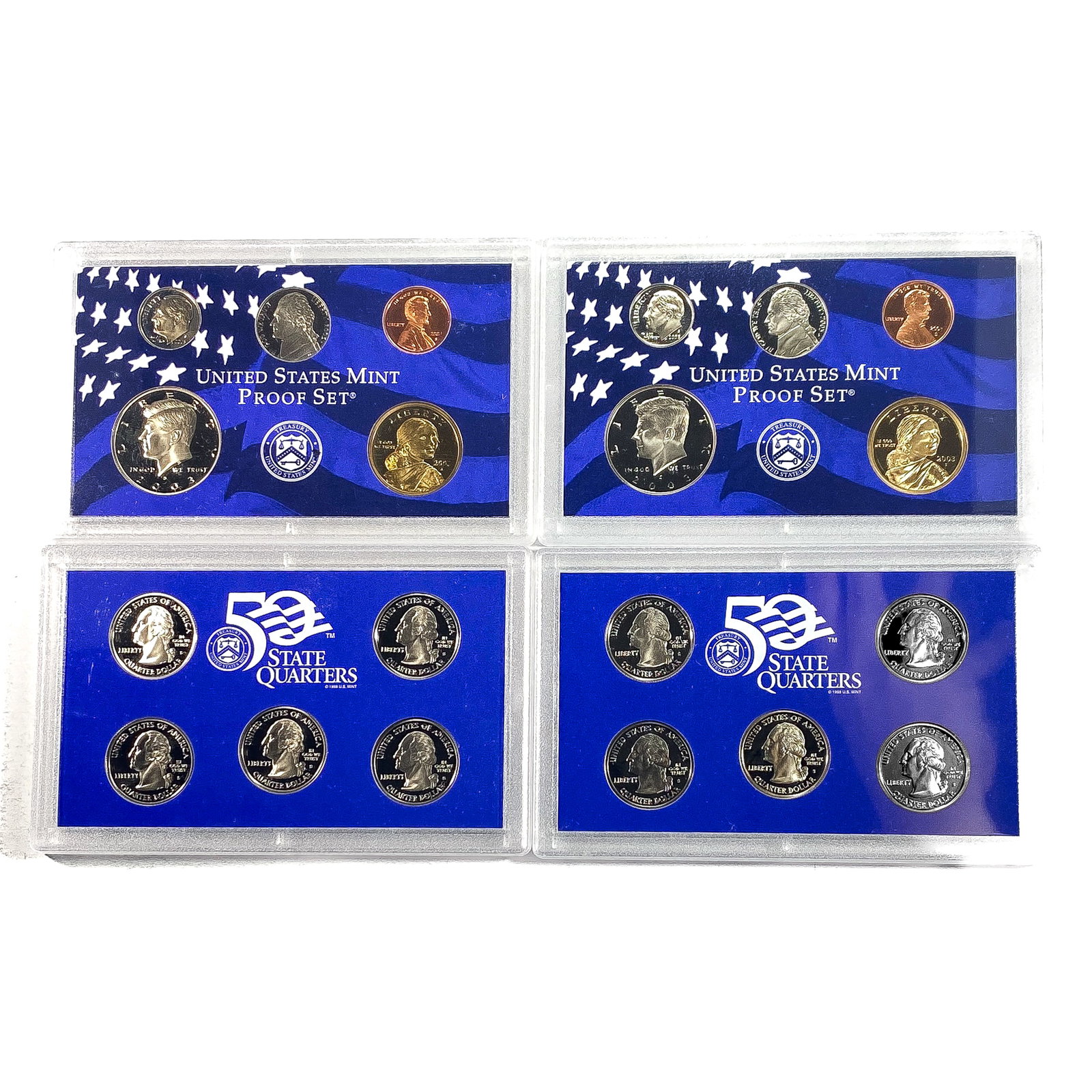 [2] 2003 U.S. Proof Set : [2] 2003 U.S. Proof Set