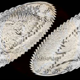 1934-D Silver Peace Dollar LIGHTLY CIRCULATED