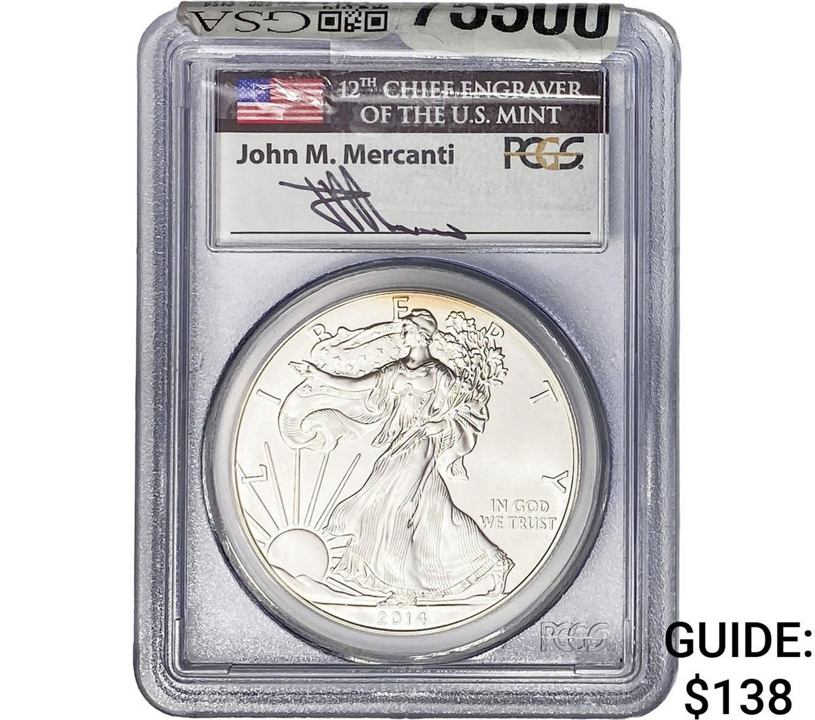 2014 Silver Eagle PCGS MS70 (1 of 2)