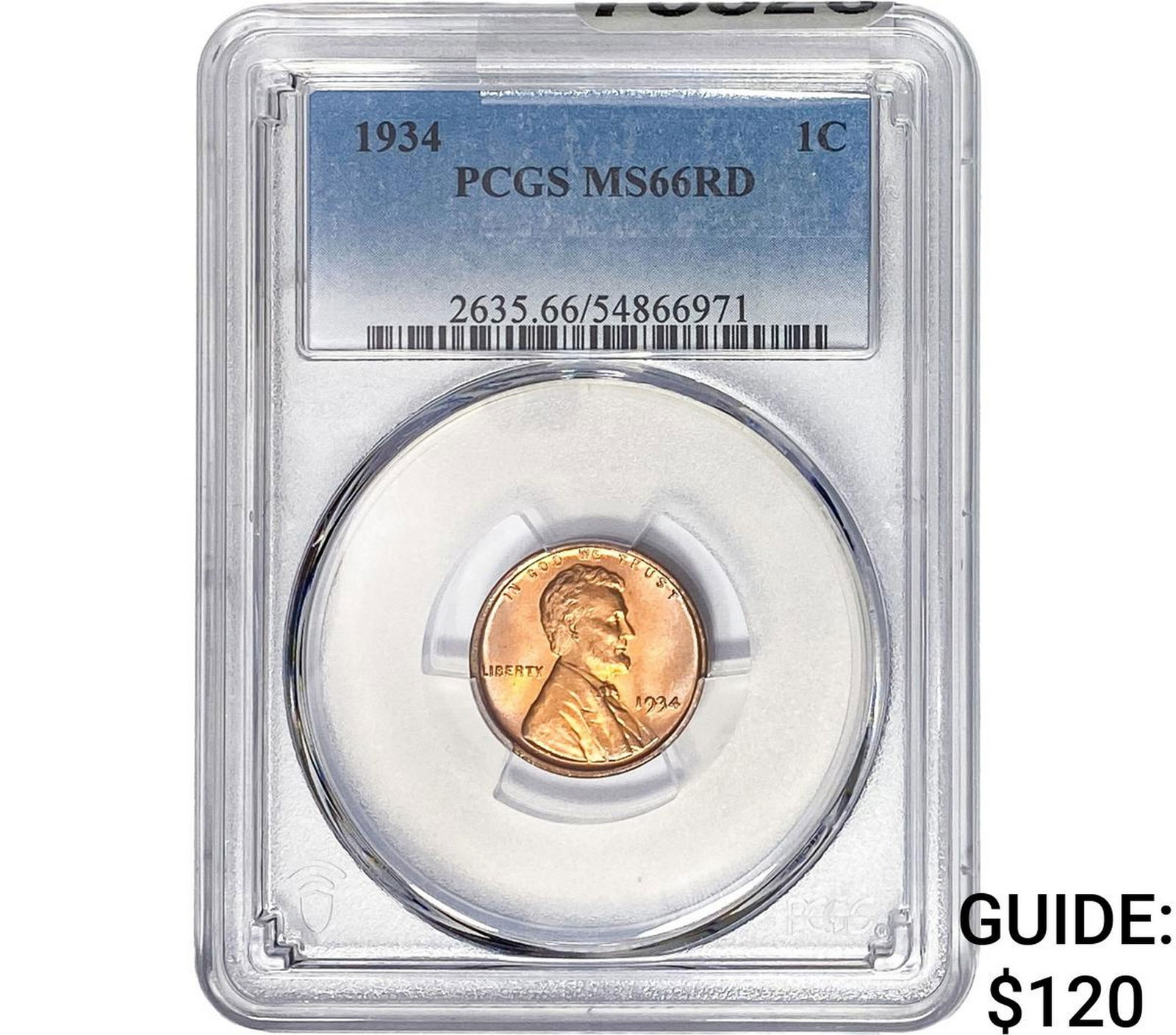 1934 Wheat Cent PCGS MS66 RD (1 of 2)