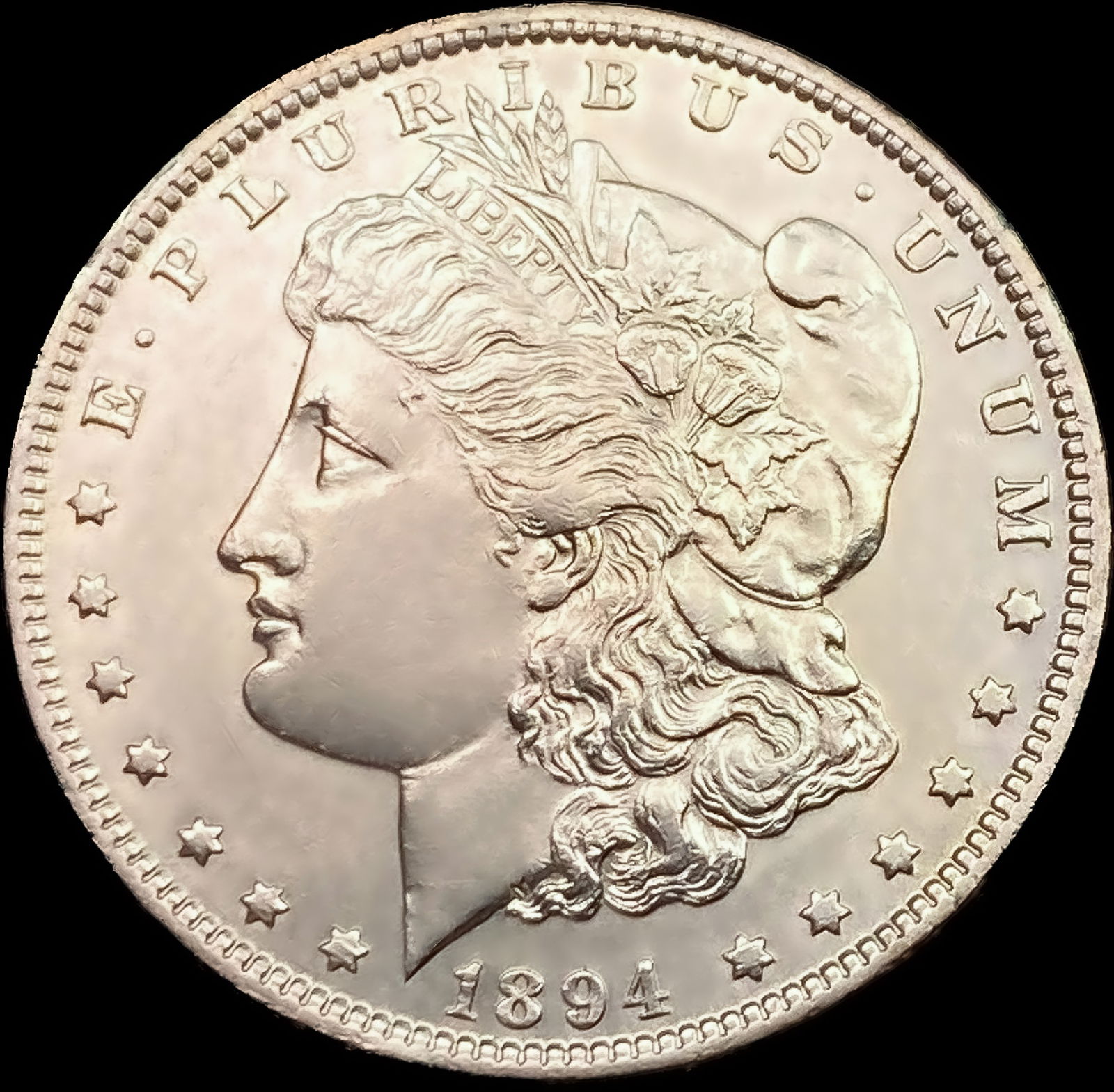 1894 Morgan Silver Dollar CHOICE BU (1 of 2)
